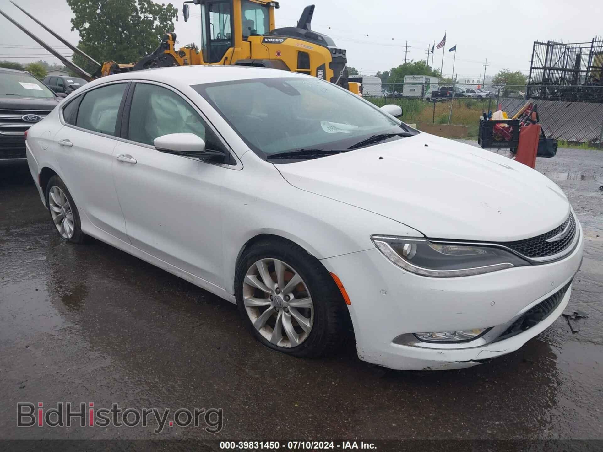 Фотография 1C3CCCCB6FN624419 - CHRYSLER 200 2015