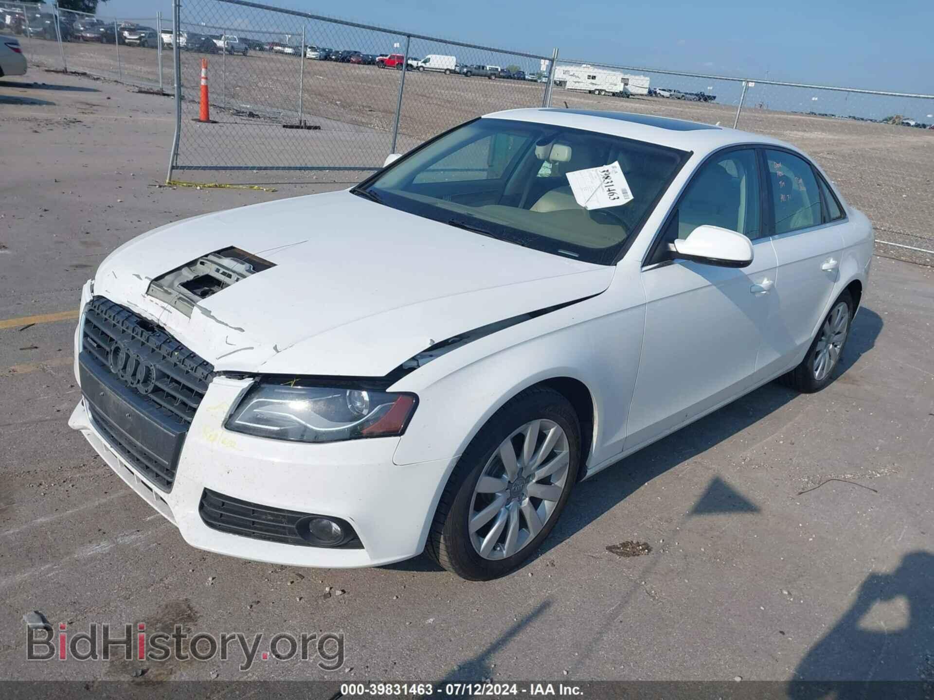 2011 AUDI A4 - VIN: WAUFFAFL6BN035712 - Фото 2