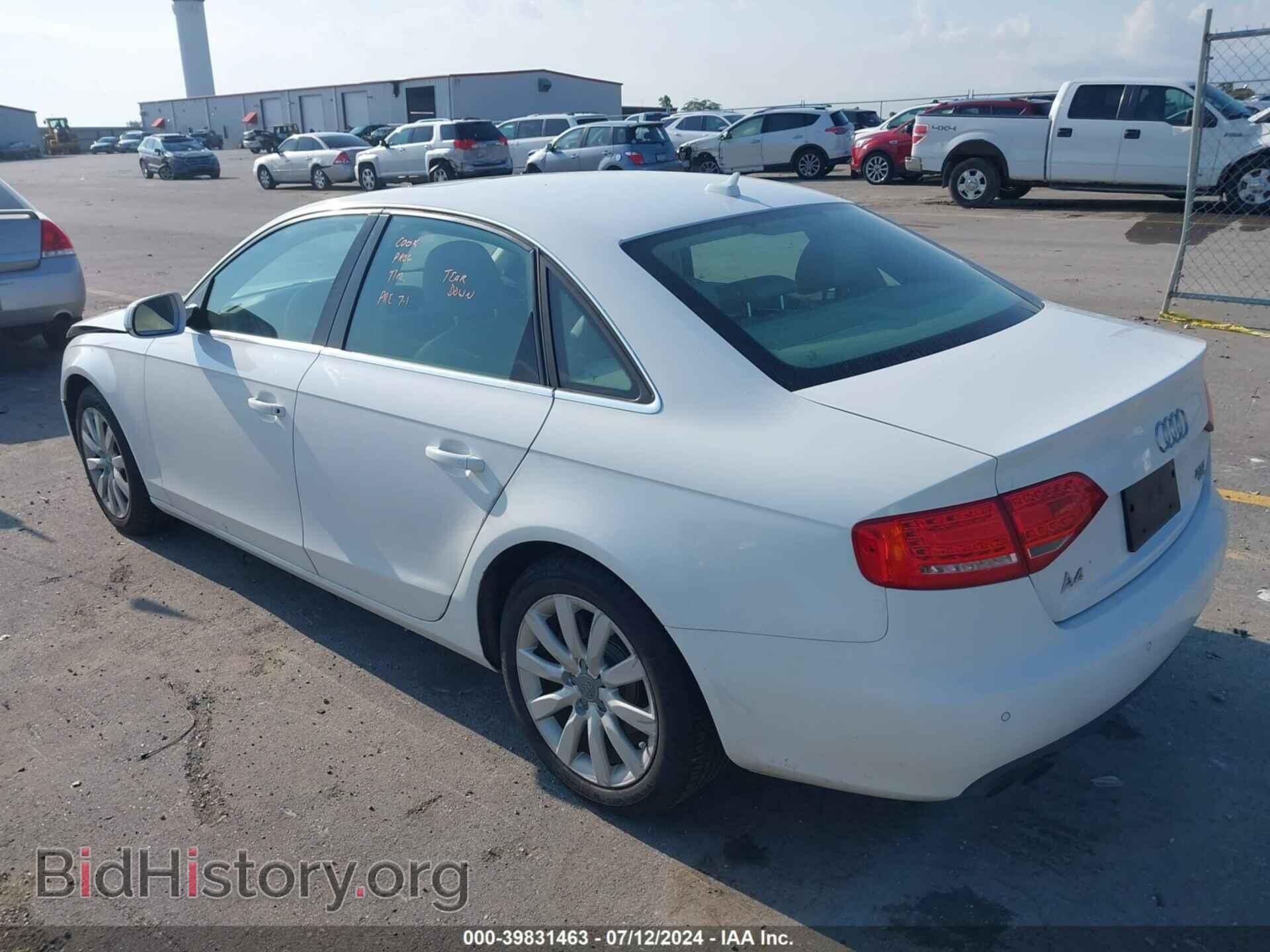 2011 AUDI A4 - VIN: WAUFFAFL6BN035712 - Фото 3