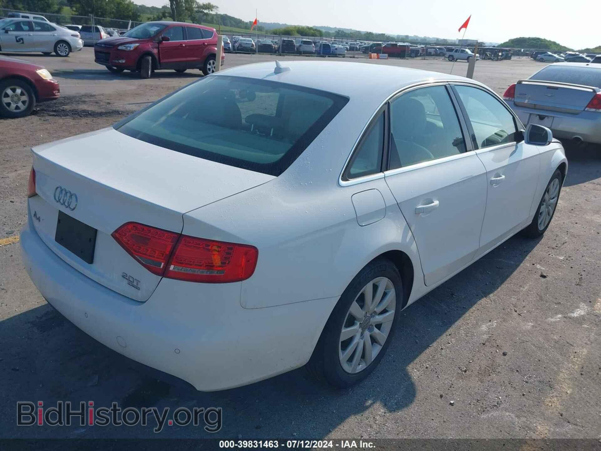 2011 AUDI A4 - VIN: WAUFFAFL6BN035712 - Фото 4
