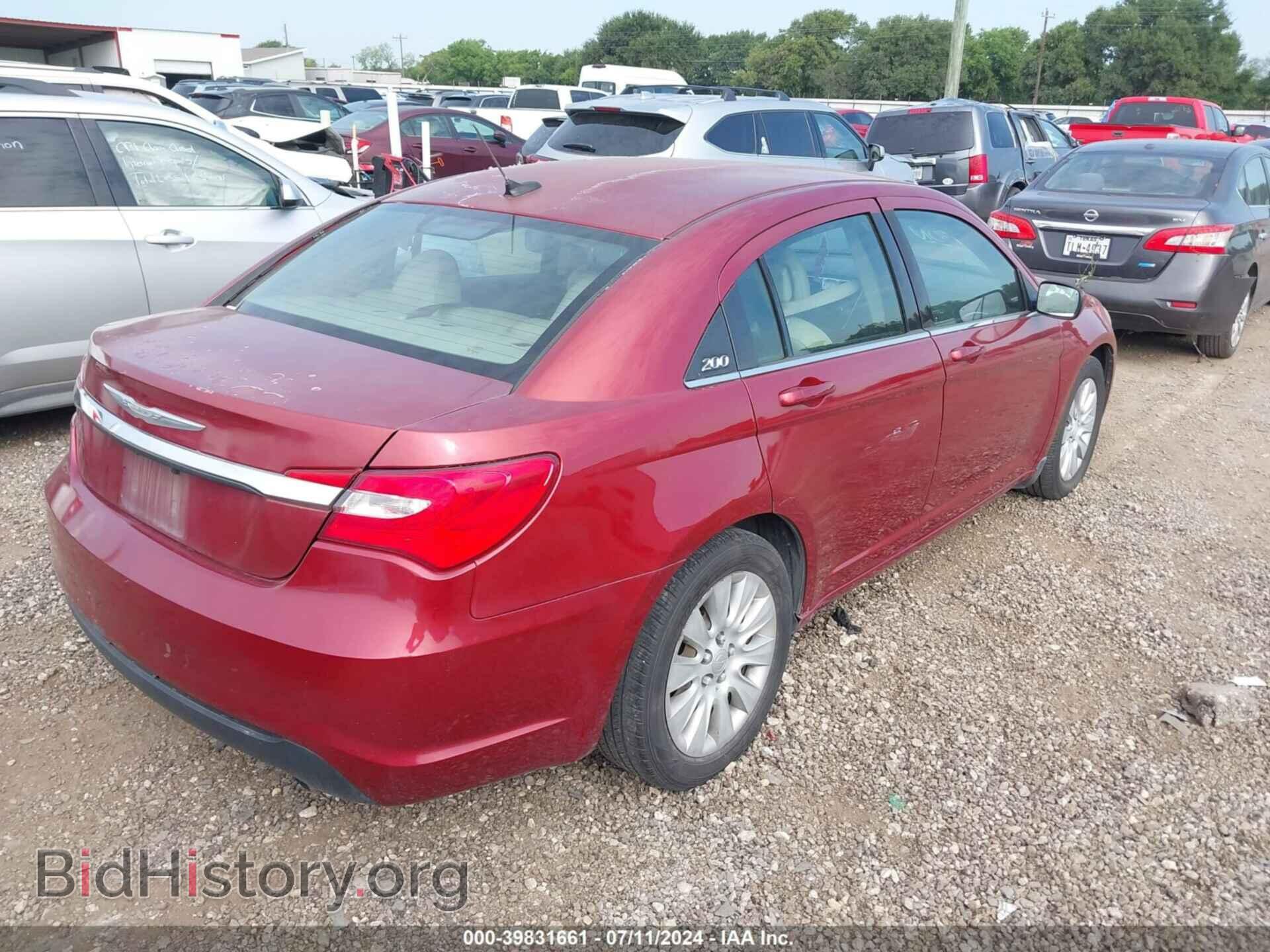 2014 CHRYSLER 200 - VIN: 1C3CCBAB6EN209743 - Фото 4