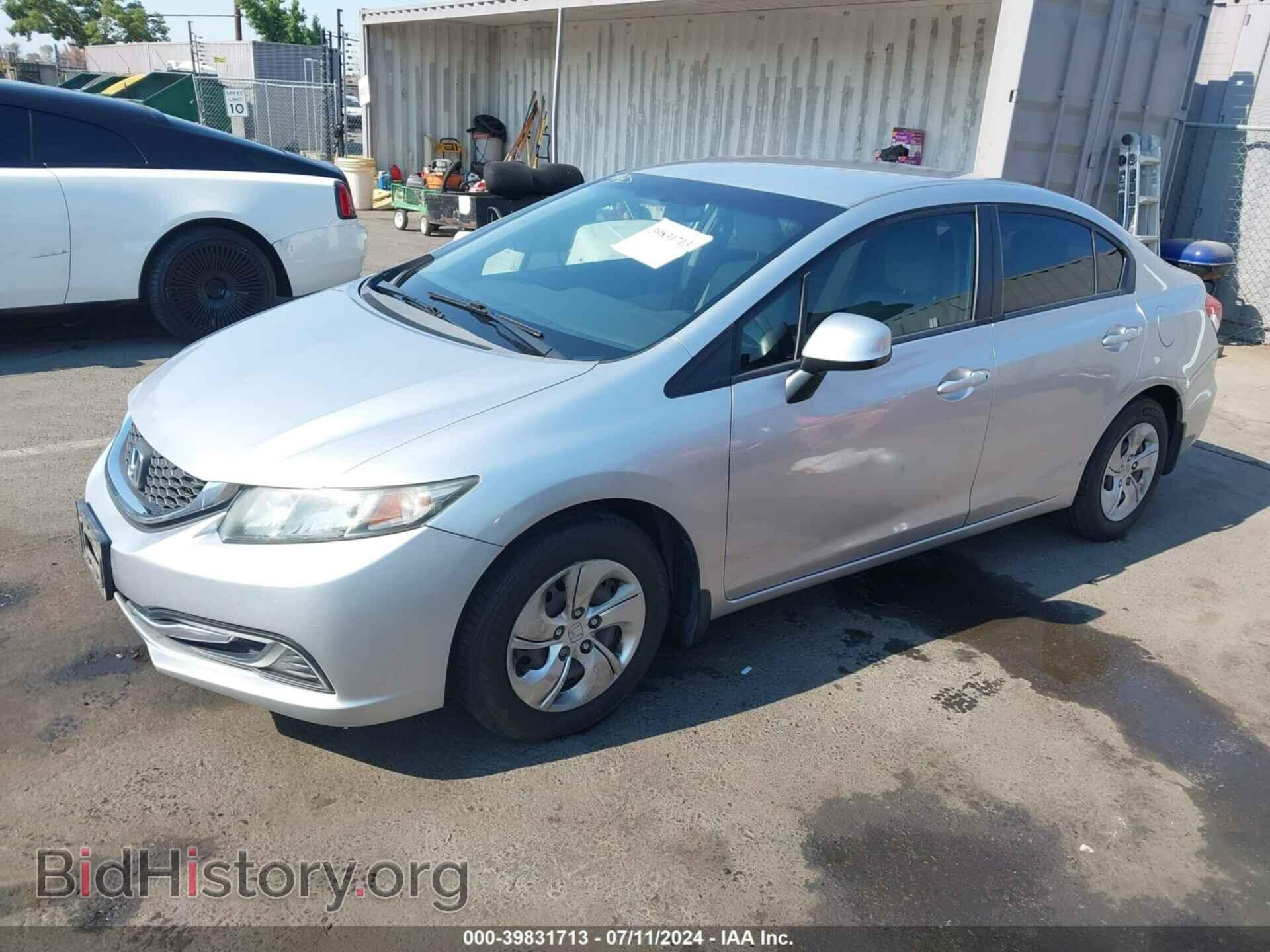 2013 HONDA CIVIC - VIN: 19XFB2F54DE288296 - Фото 2