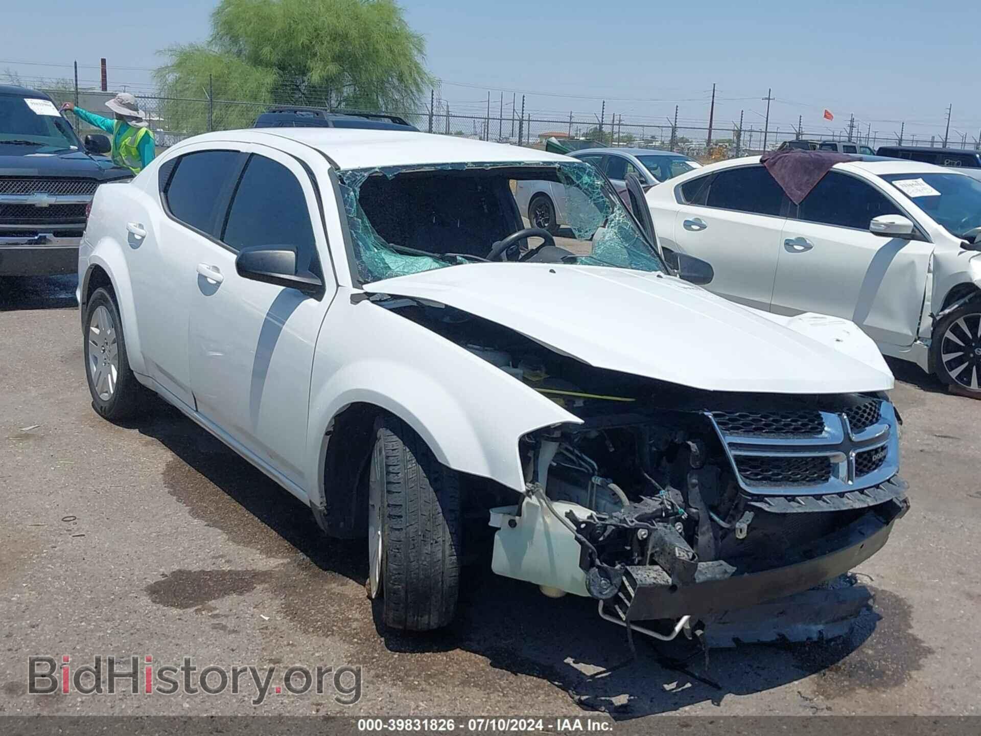 Photo 1C3CDZAB6DN710037 - DODGE AVENGER 2013