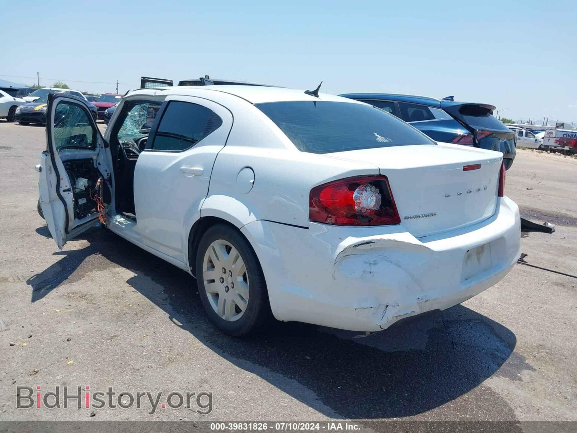 2013 DODGE AVENGER - VIN: 1C3CDZAB6DN710037 - Photo 3