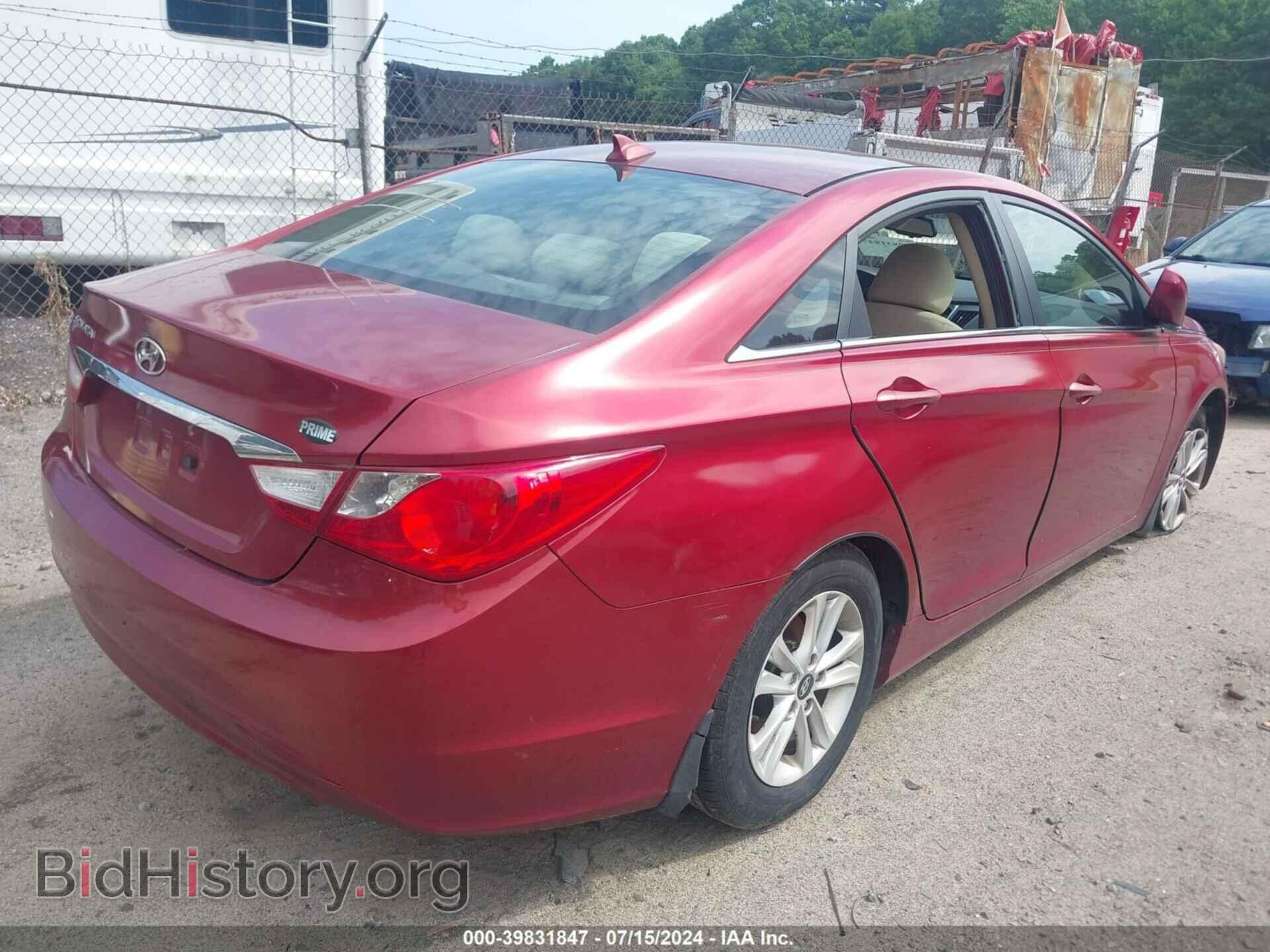 2013 HYUNDAI SONATA - VIN: 5NPEB4AC3DH719350 - Photo 4