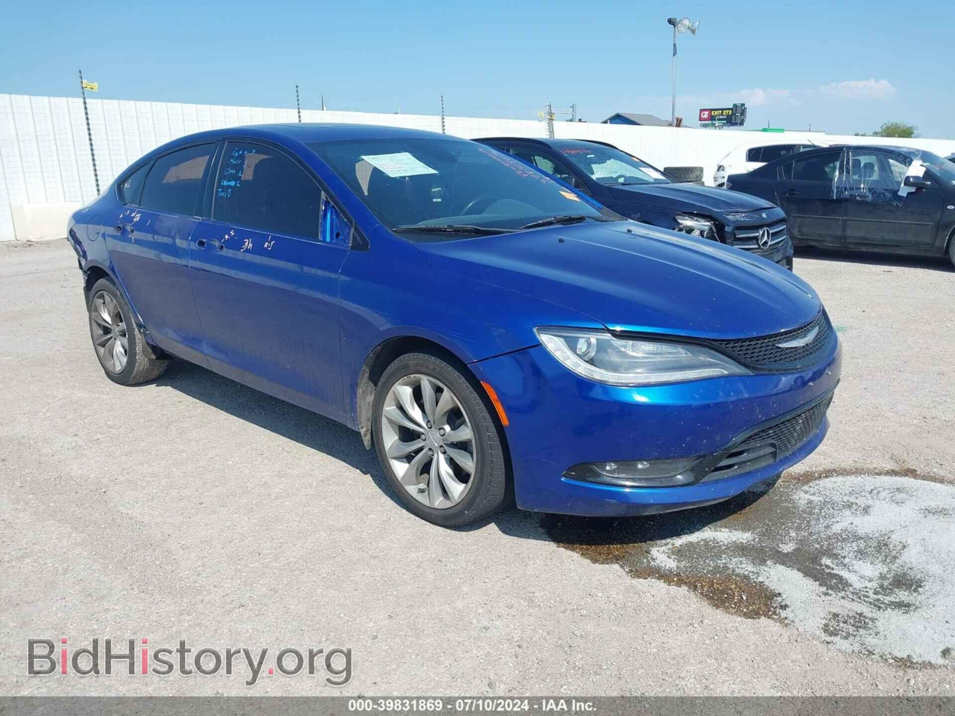Фотография 1C3CCCBG4FN531105 - CHRYSLER 200 2015