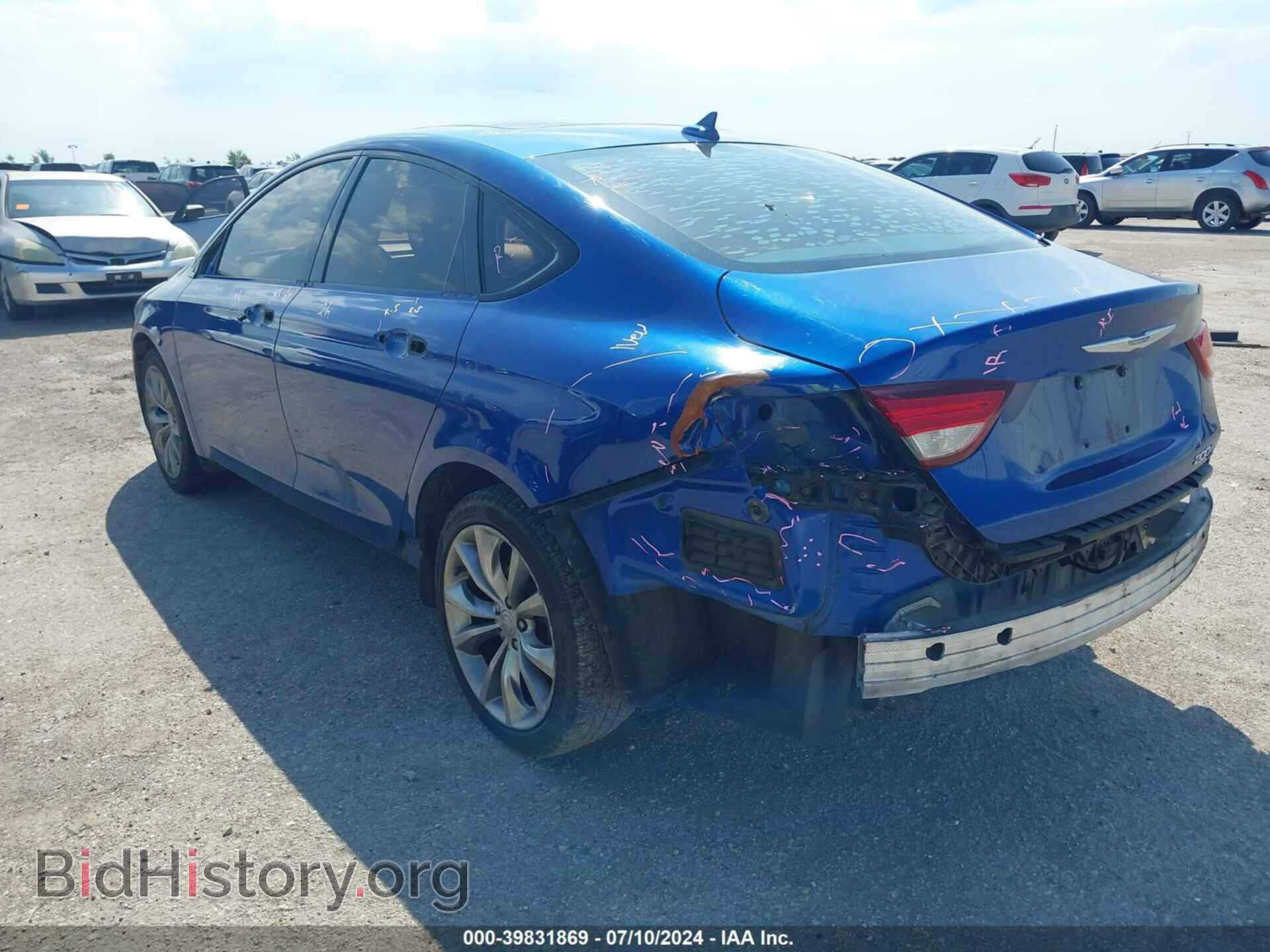 2015 CHRYSLER 200 - VIN: 1C3CCCBG4FN531105 - Photo 3