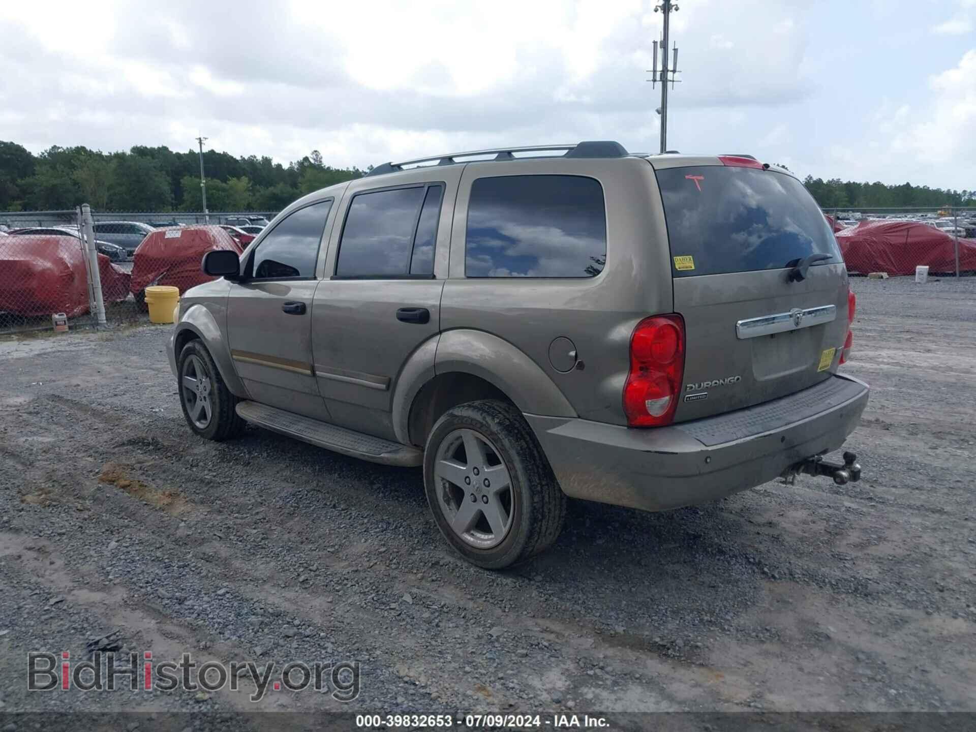 2007 DODGE DURANGO - VIN: 1D8HD58297F573952 - Фото 3