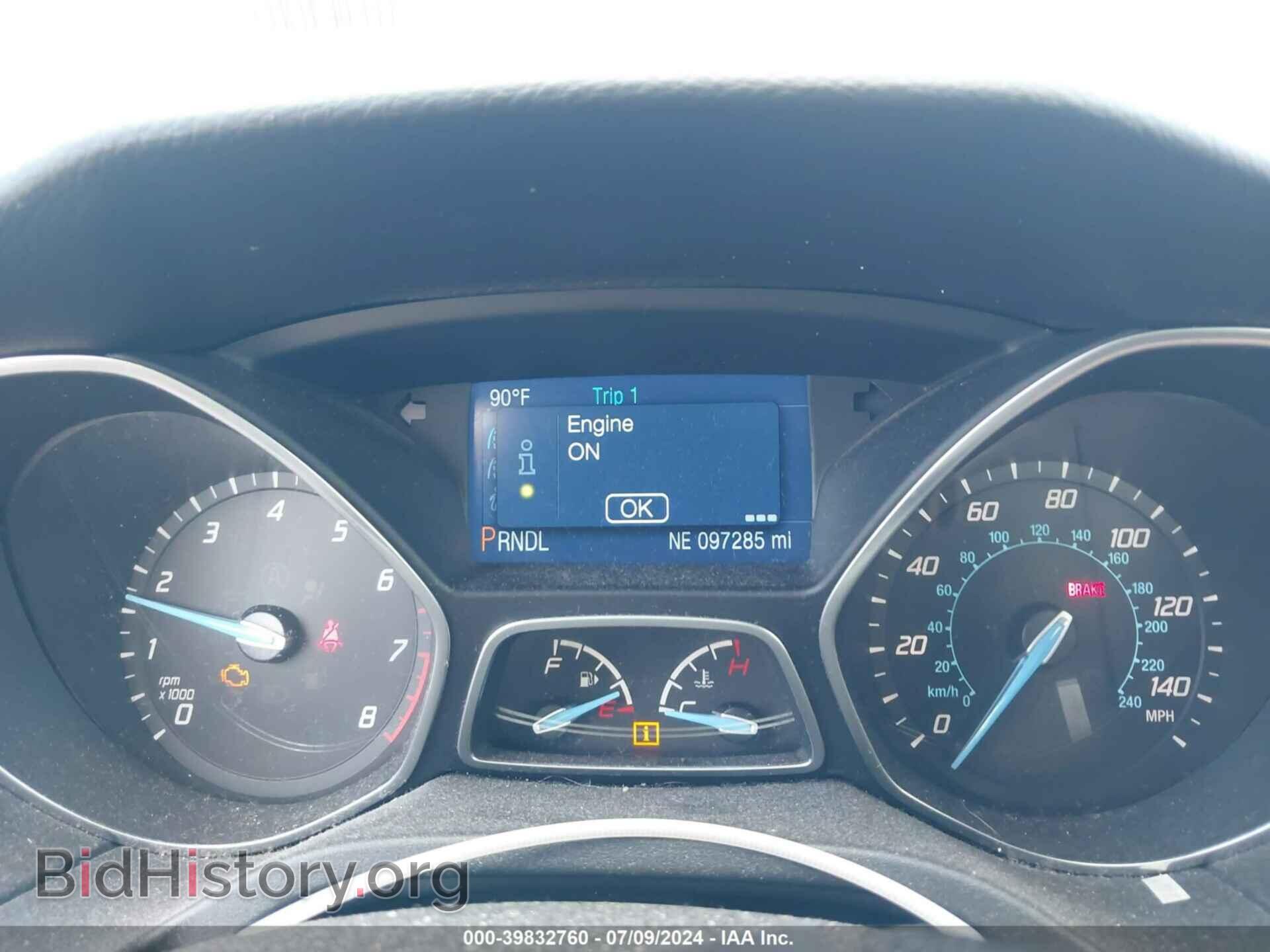 2014 FORD FOCUS - VIN: 1FADP3F20EL322978 - Фото 7