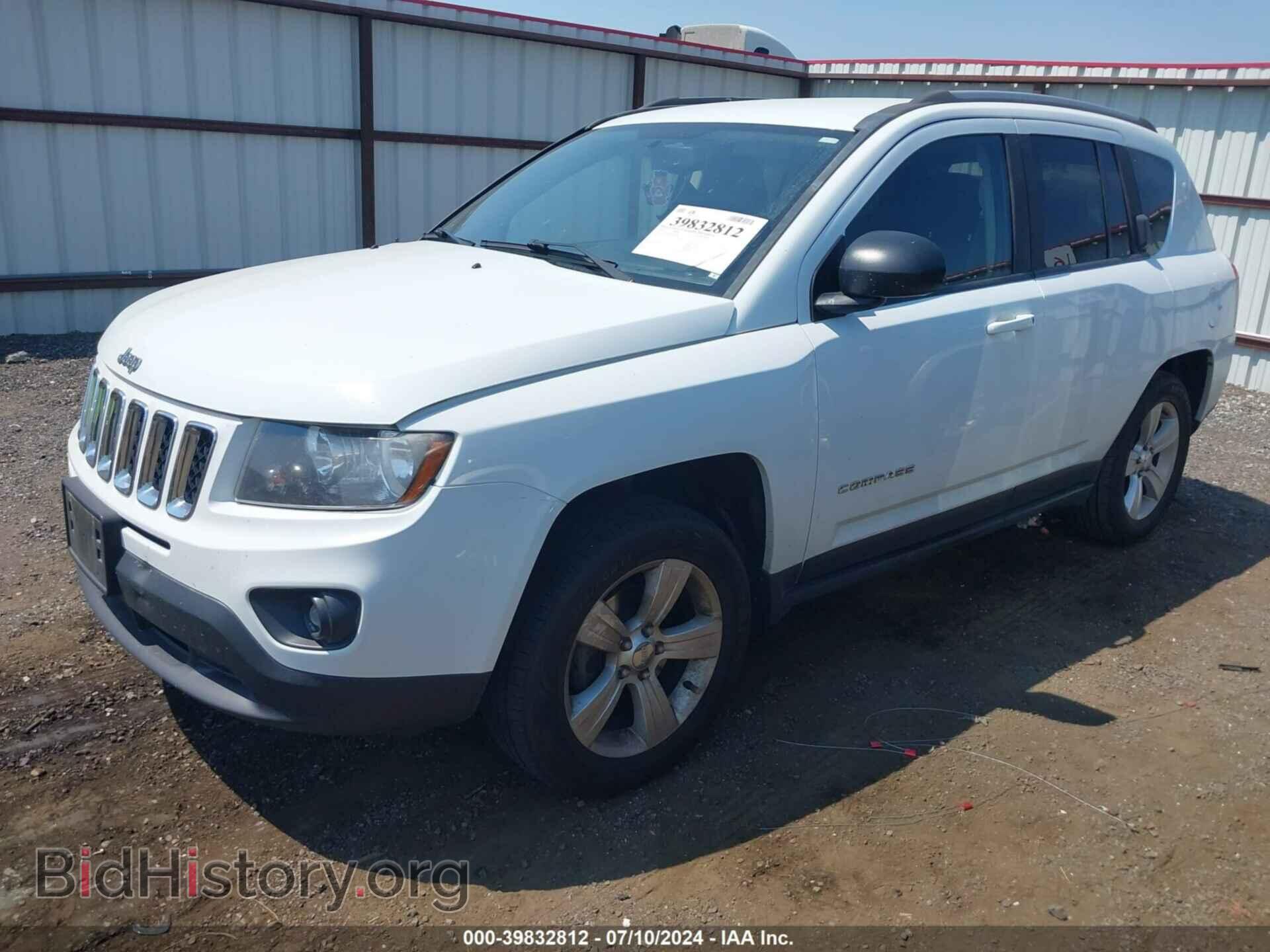 2016 JEEP COMPASS - VIN: 1C4NJDBB3GD556802 - Фото 2
