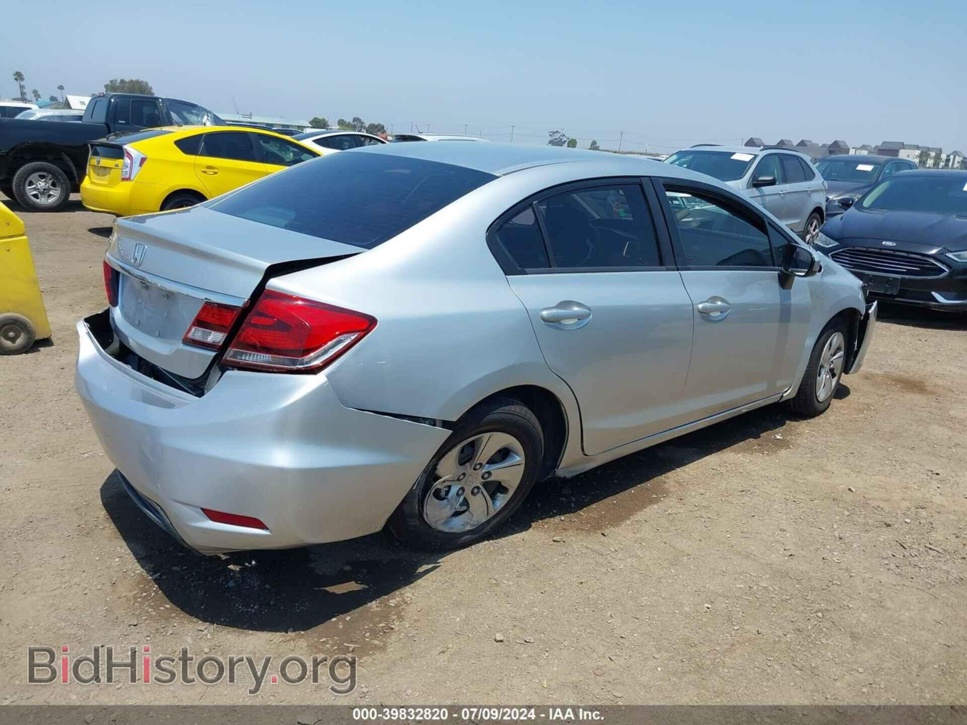 2015 HONDA CIVIC - VIN: 19XFB2F59FE207103 - Фото 4