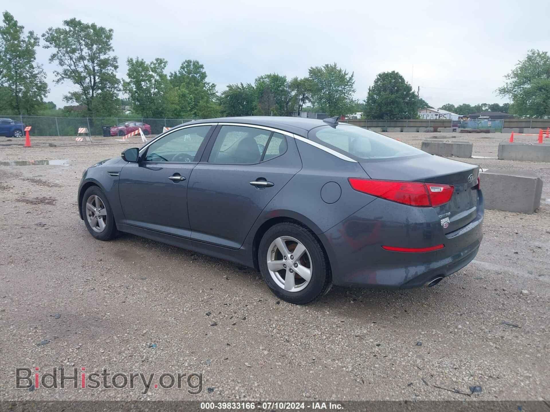 2015 KIA OPTIMA - VIN: KNAGM4A76F5636369 - Фото 3