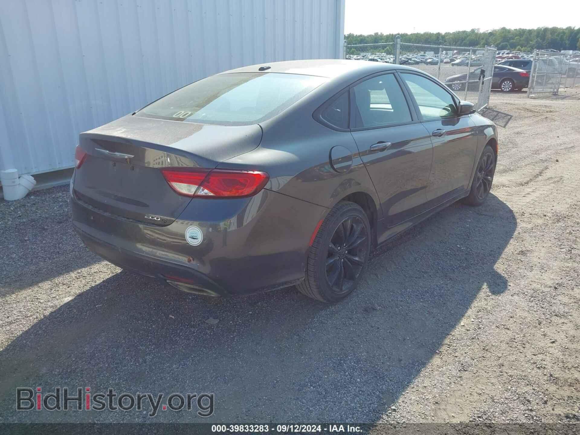 2015 CHRYSLER 200 - VIN: 1C3CCCBB2FN658312 - Фото 4