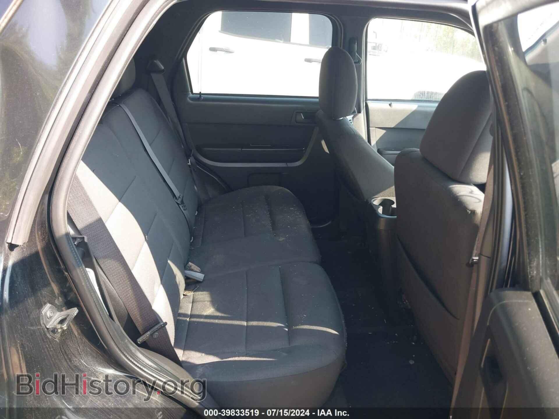 2010 FORD ESCAPE - VIN: 1FMCU0D73AKB41767 - Фото 8