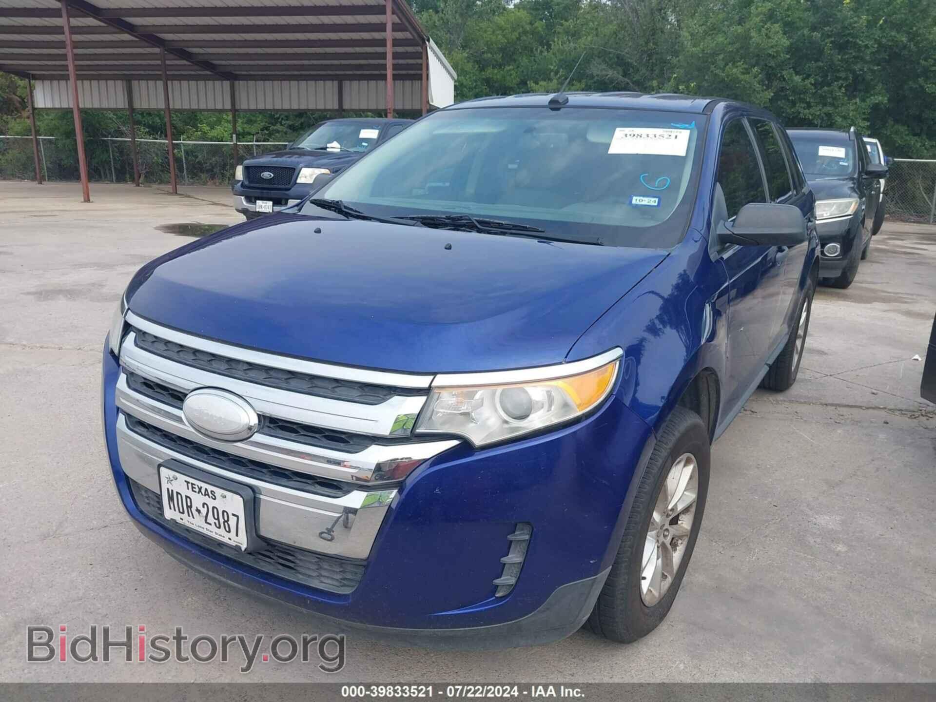 2013 FORD EDGE - VIN: 2FMDK3GC0DBB01472 - Photo 2