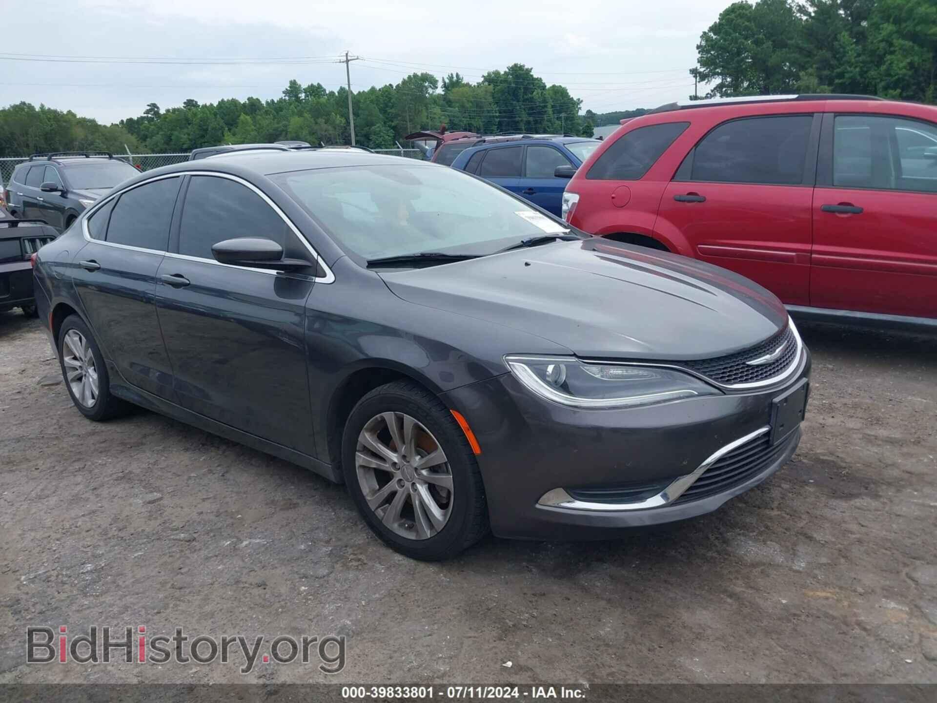 Фотография 1C3CCCAB7GN175417 - CHRYSLER 200 2016