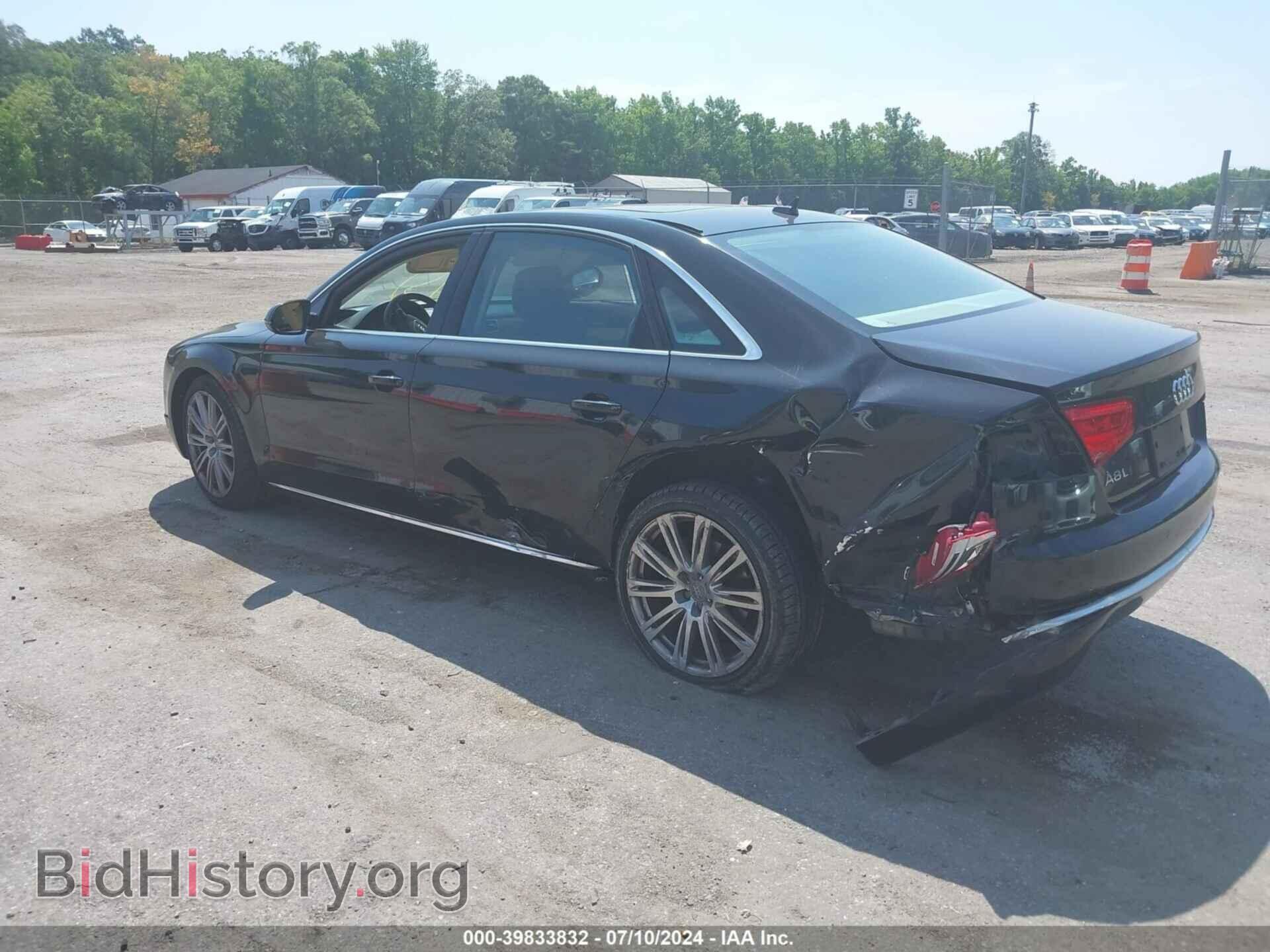 2013 AUDI A8 L - VIN: WAURGAFD2DN003054 - Фото 3