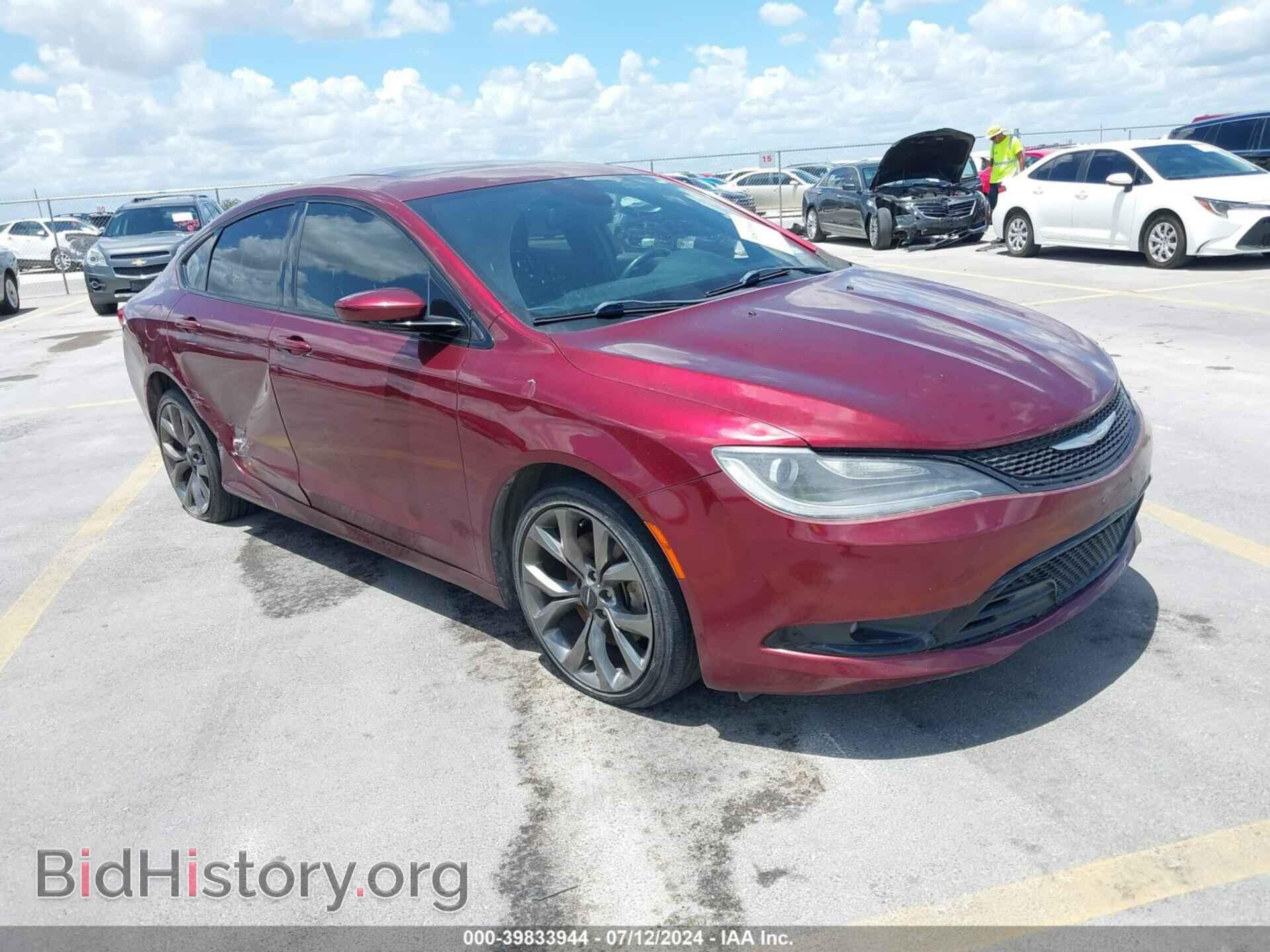 Фотография 1C3CCCBB1FN541630 - CHRYSLER 200 2015