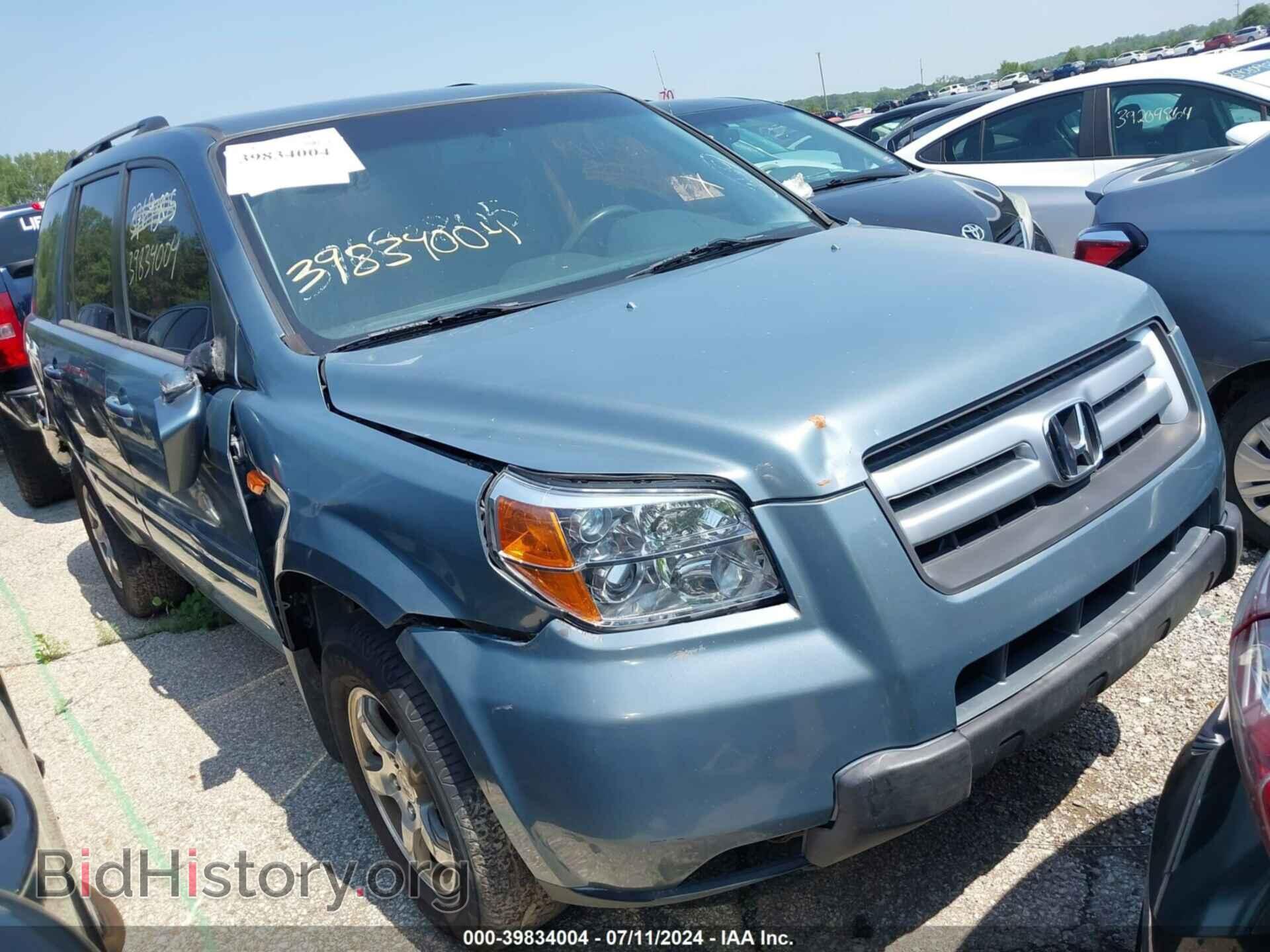 Фотография 5FNYF28486B049249 - HONDA PILOT 2006
