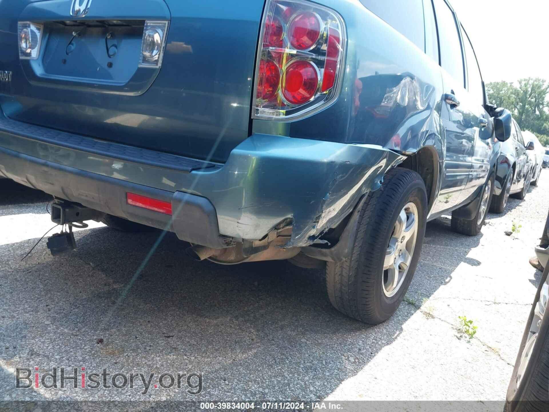 2006 HONDA PILOT - VIN: 5FNYF28486B049249 - Фото 6