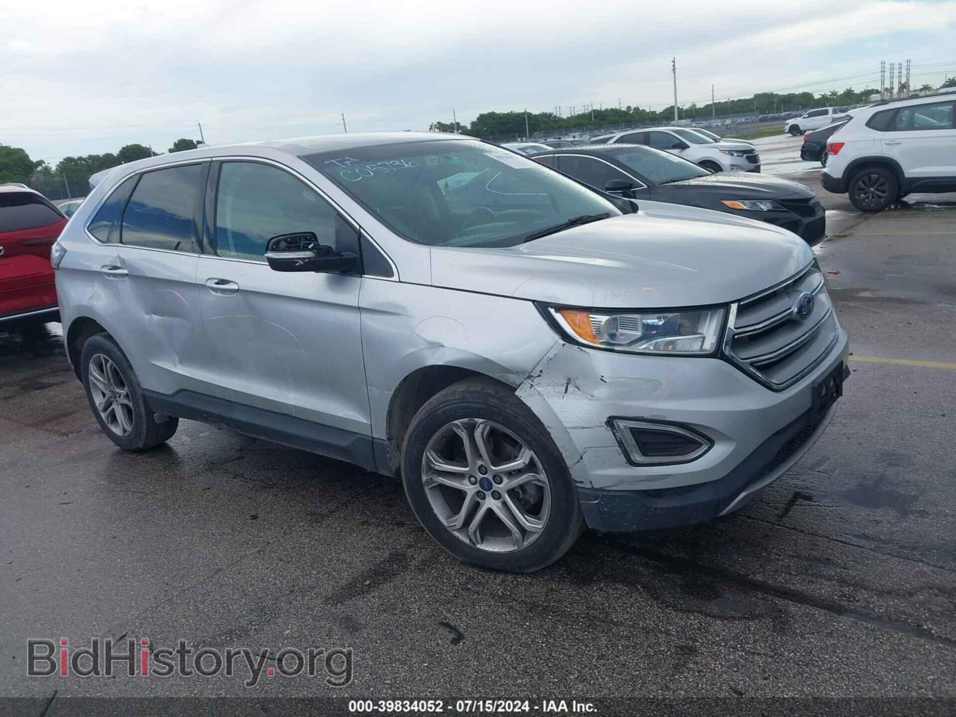 Photo 2FMTK3K9XFBC05736 - FORD EDGE 2015