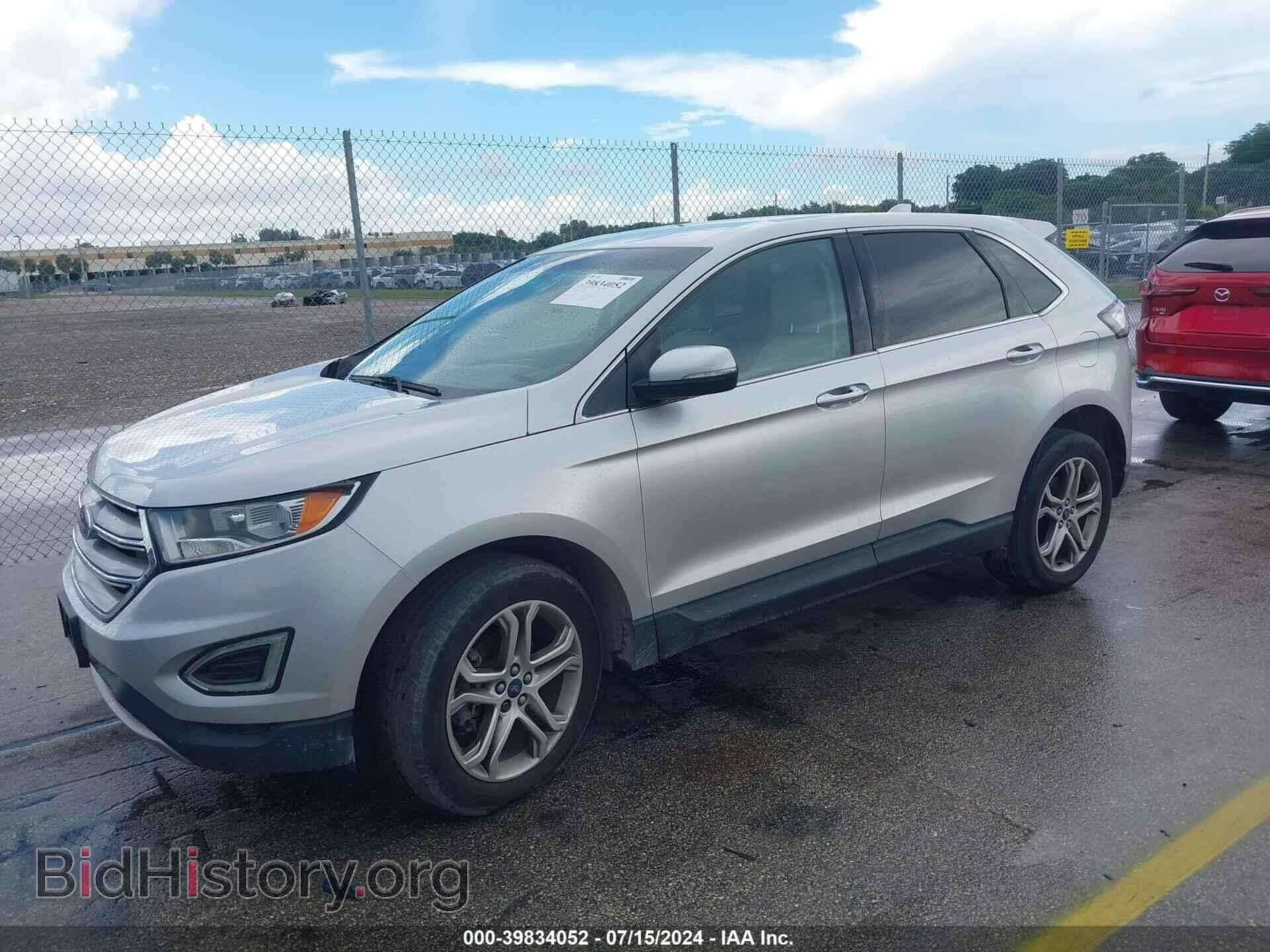 2015 FORD EDGE - VIN: 2FMTK3K9XFBC05736 - Photo 2