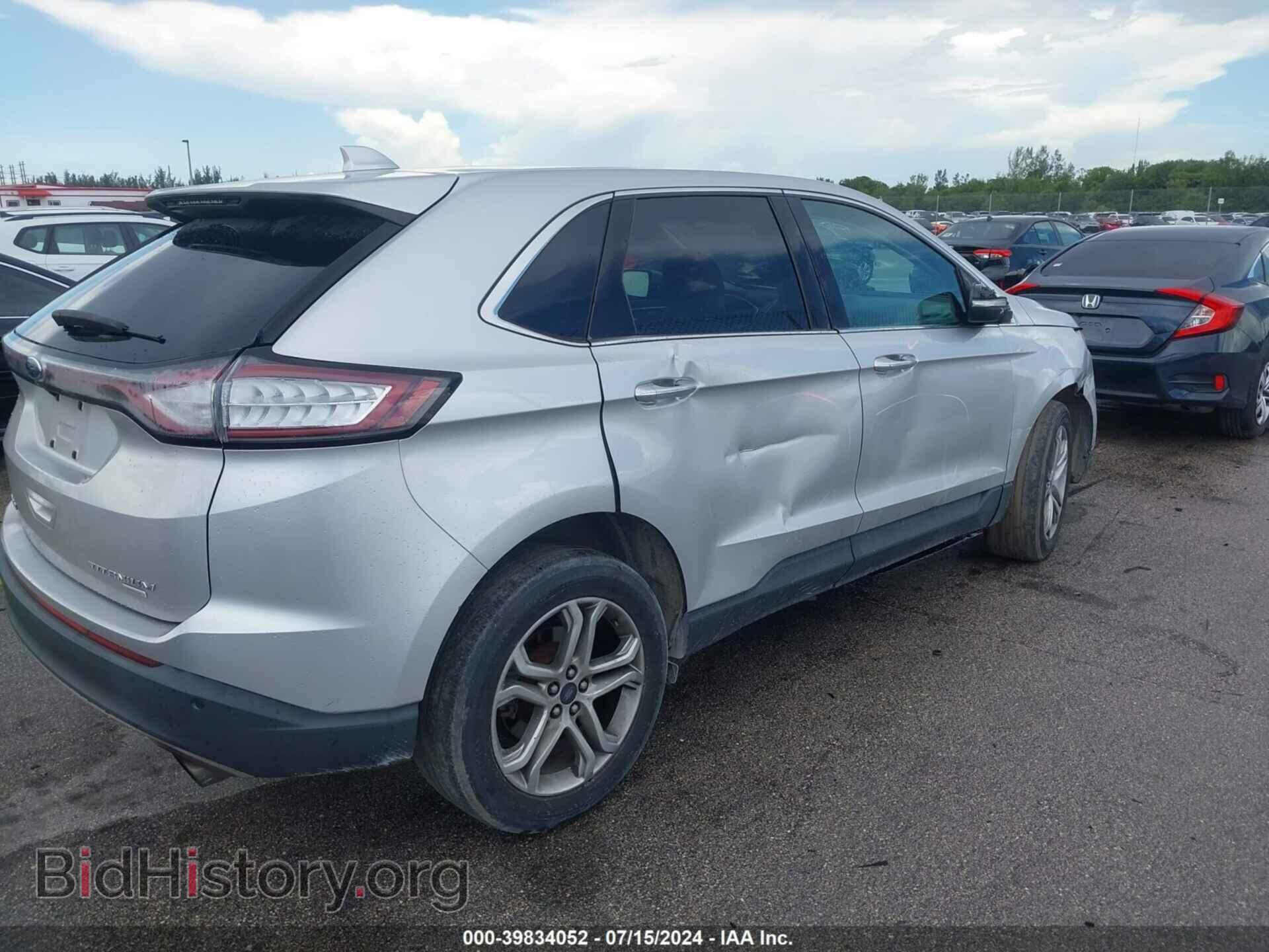 2015 FORD EDGE - VIN: 2FMTK3K9XFBC05736 - Photo 4
