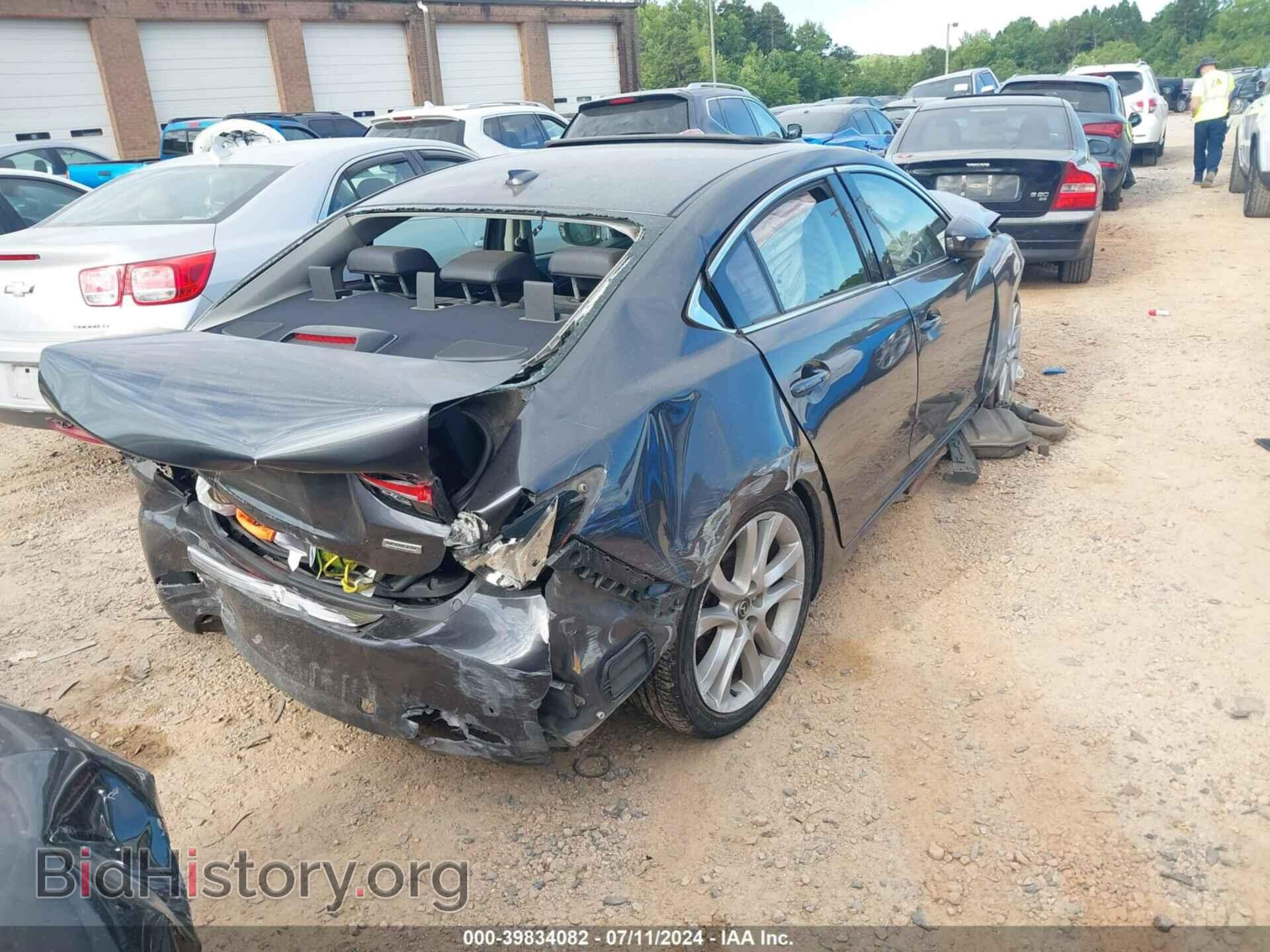 2016 MAZDA MAZDA6 - VIN: JM1GJ1V53G1417543 - Фото 4