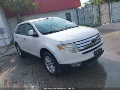 2010 Ford EDGE SEL, white — VIN 2FMDK3JC4ABA97320, IAAI