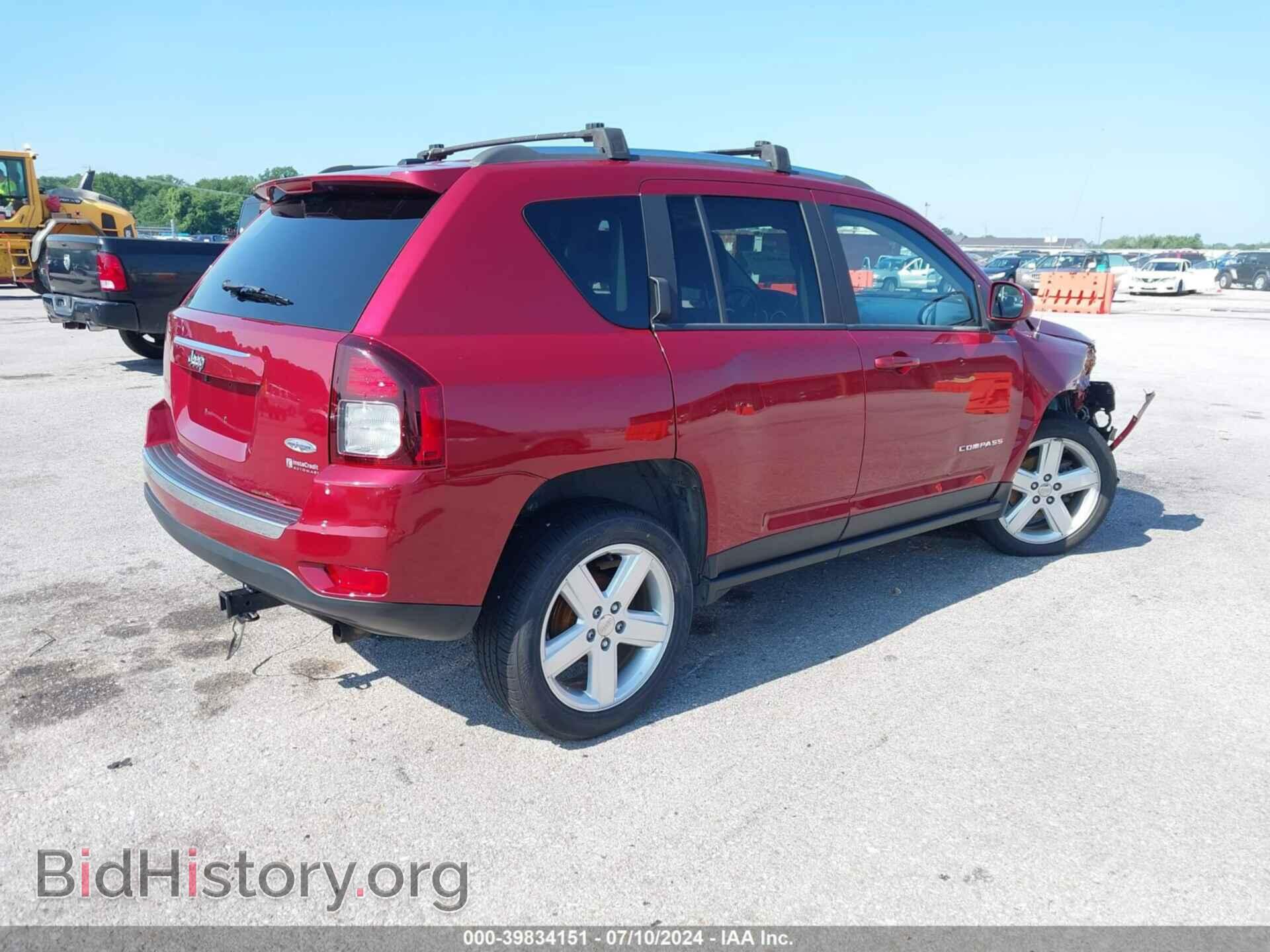 2014 JEEP COMPASS - VIN: 1C4NJCEA2ED681946 - Фото 4