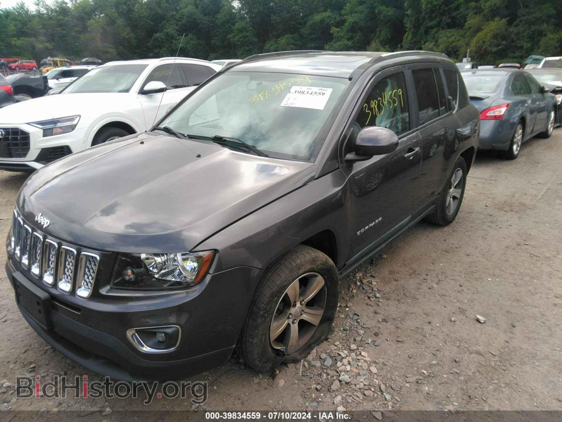 2016 JEEP COMPASS - VIN: 1C4NJDEBXGD798790 - Фото 2