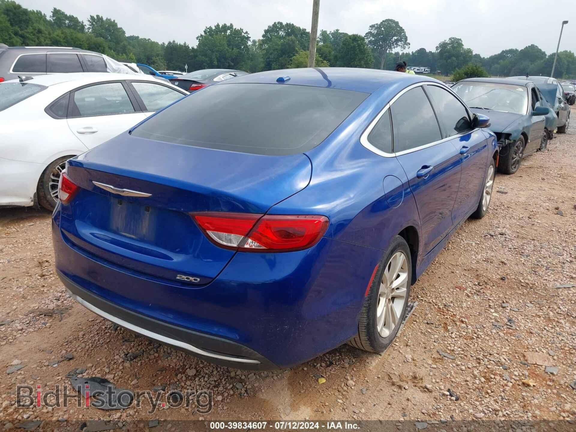 2015 CHRYSLER 200 - VIN: 1C3CCCAB7FN531976 - Фото 4