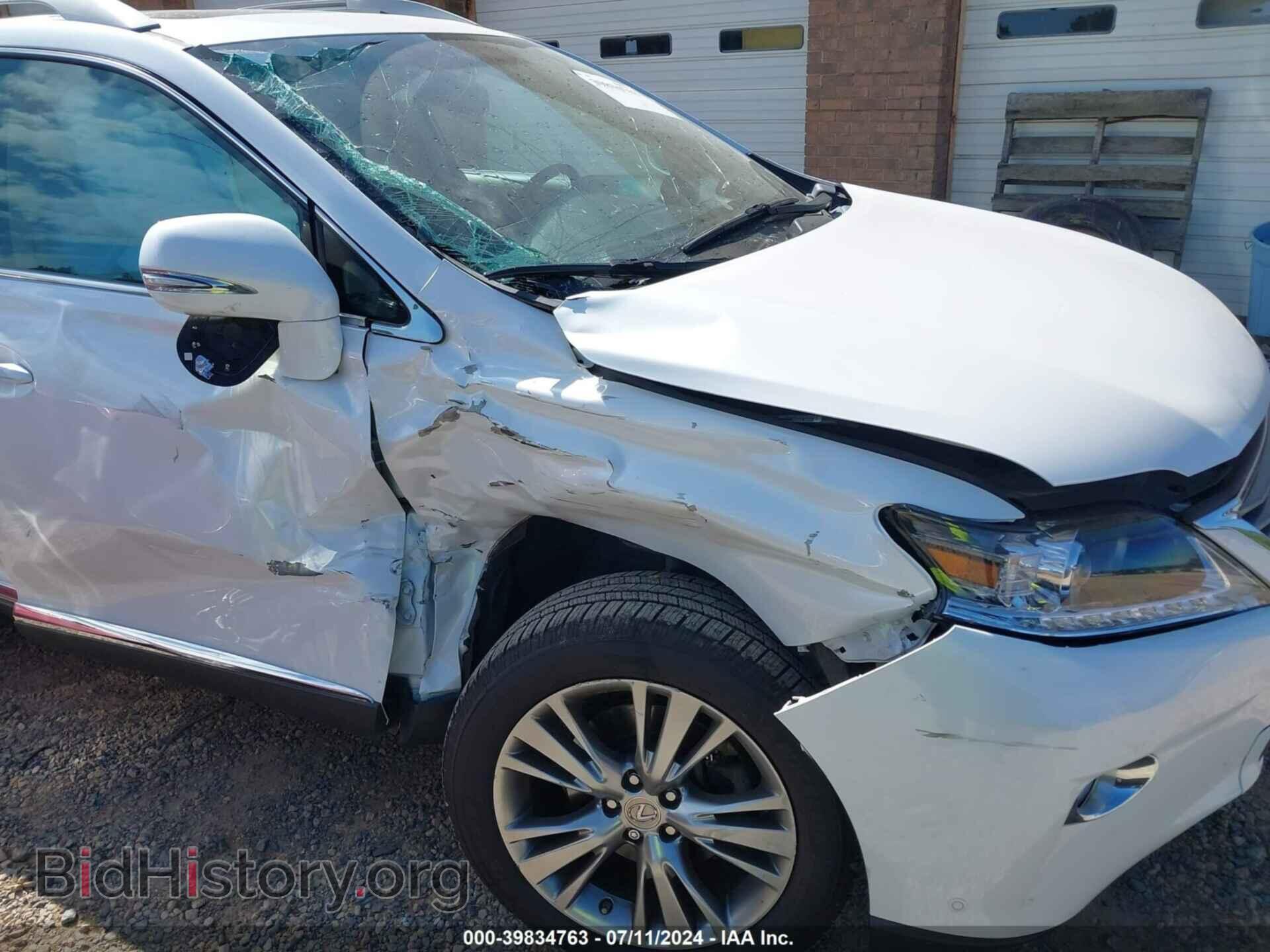 2014 LEXUS RX 350 - VIN: 2T2BK1BA2EC245082 - Фото 6