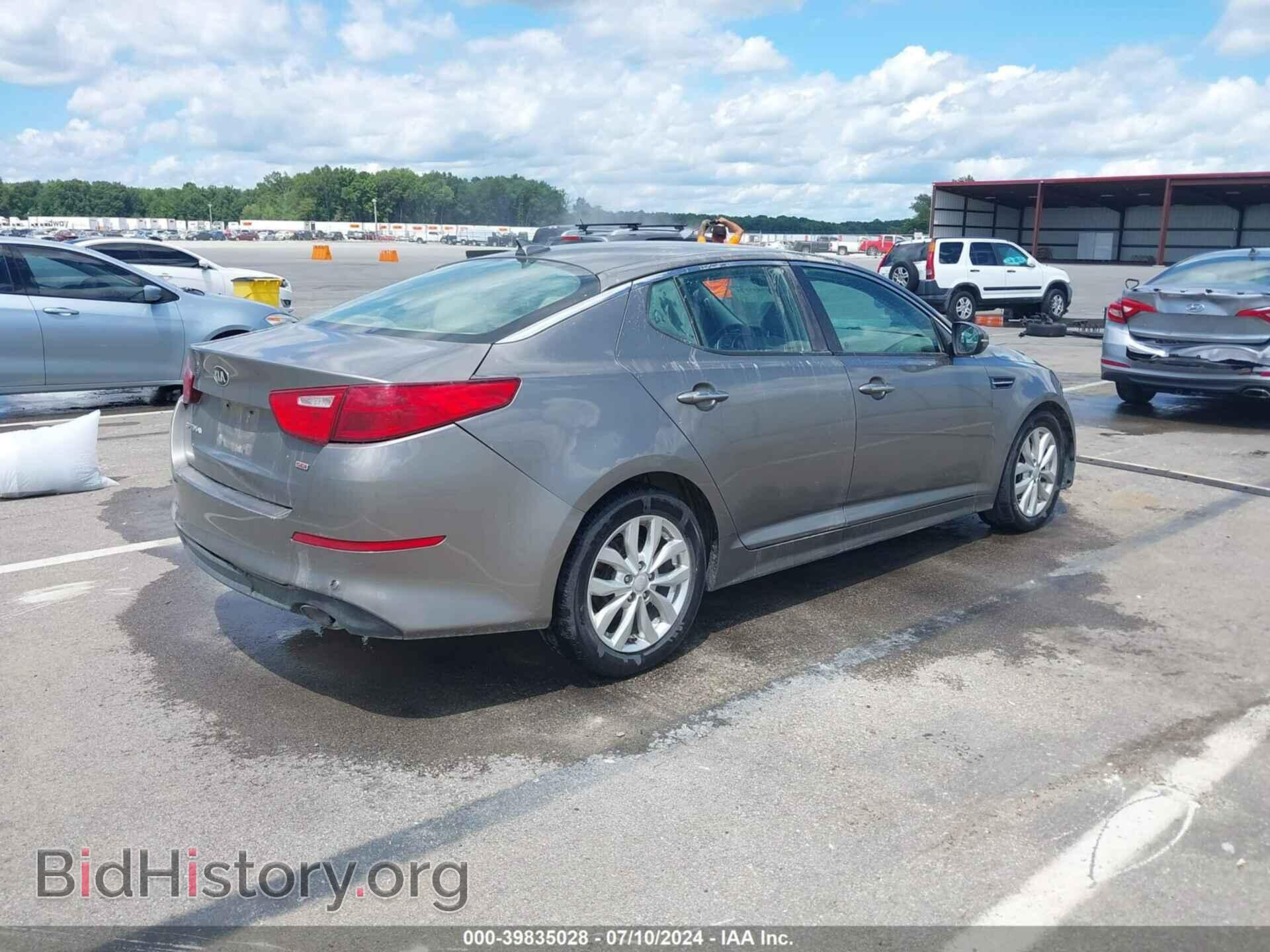2015 KIA OPTIMA - VIN: 5XXGM4A70FG442984 - Фото 4