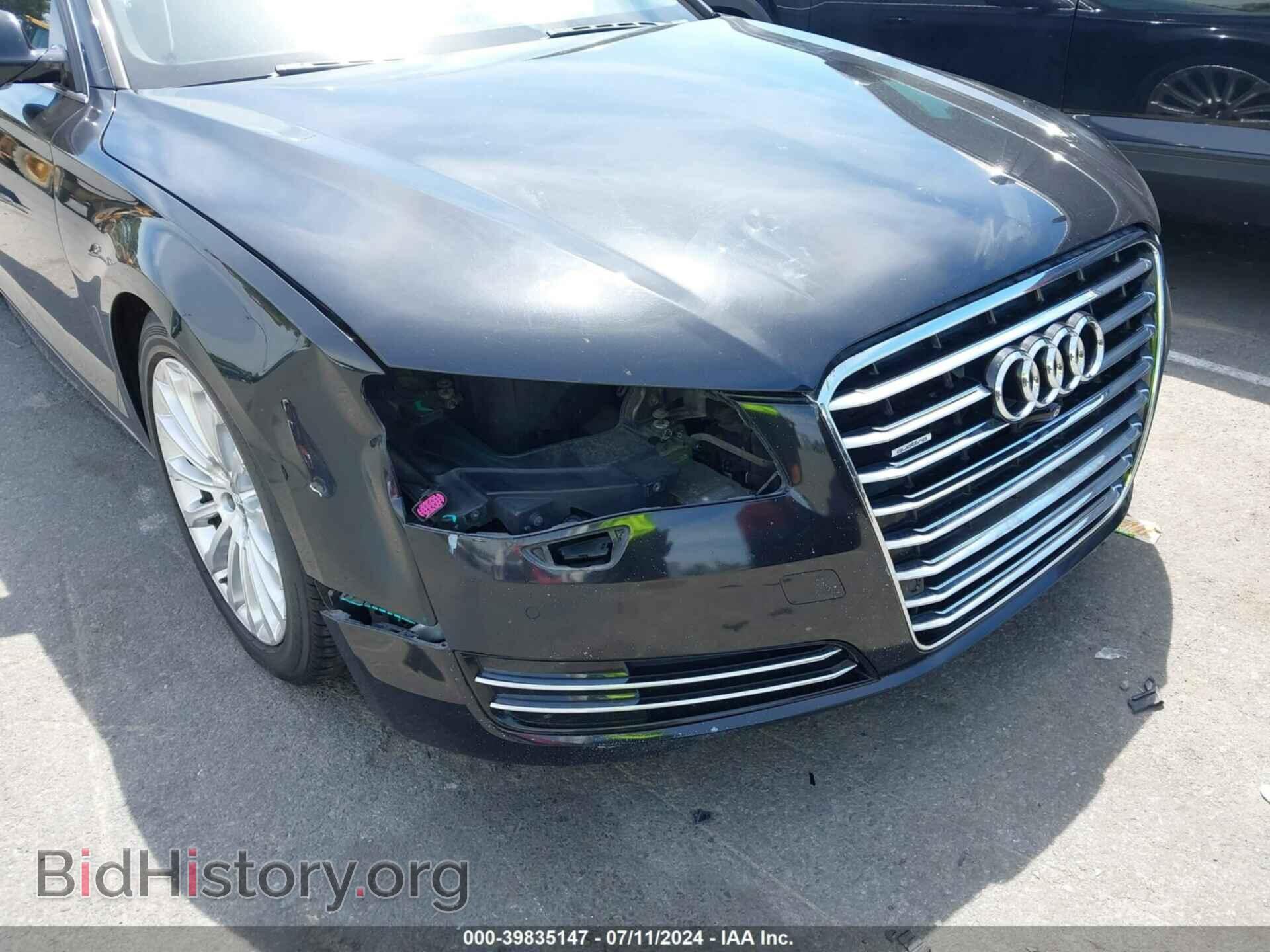 2013 AUDI A8 L - VIN: WAUR2AFD5DN010658 - Фото 6