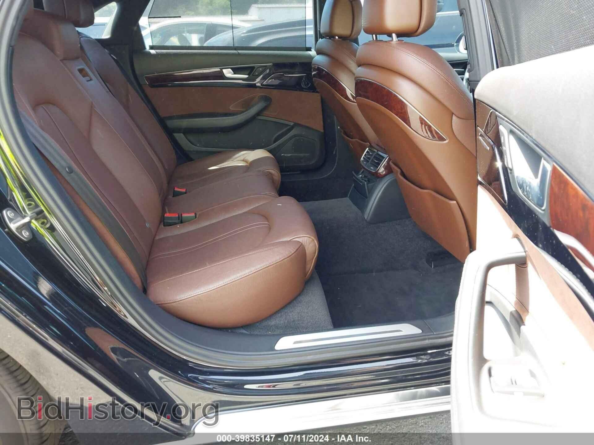 2013 AUDI A8 L - VIN: WAUR2AFD5DN010658 - Фото 8