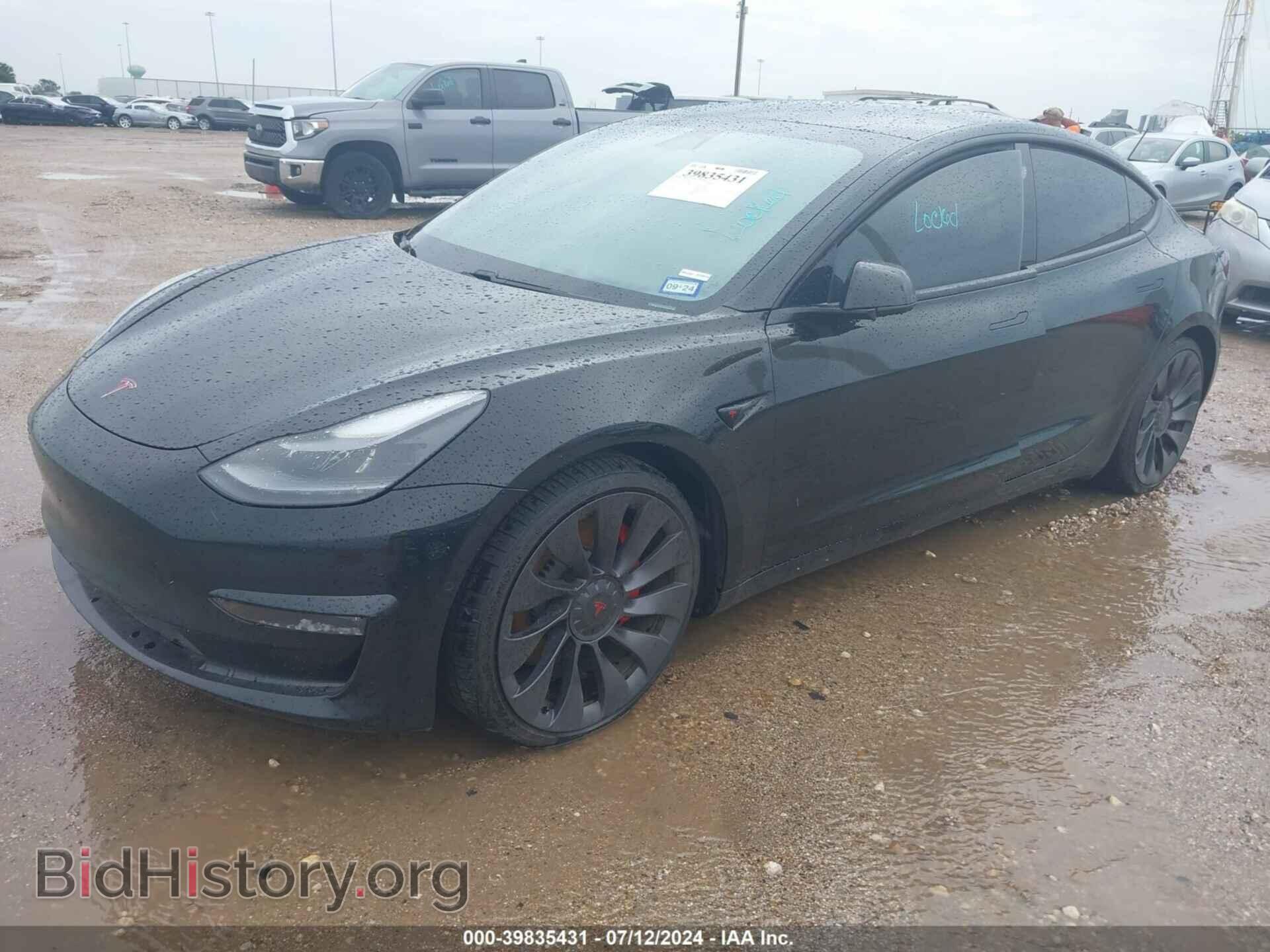 2021 TESLA MODEL 3 - VIN: 5YJ3E1EC2MF973296 - Фото 2