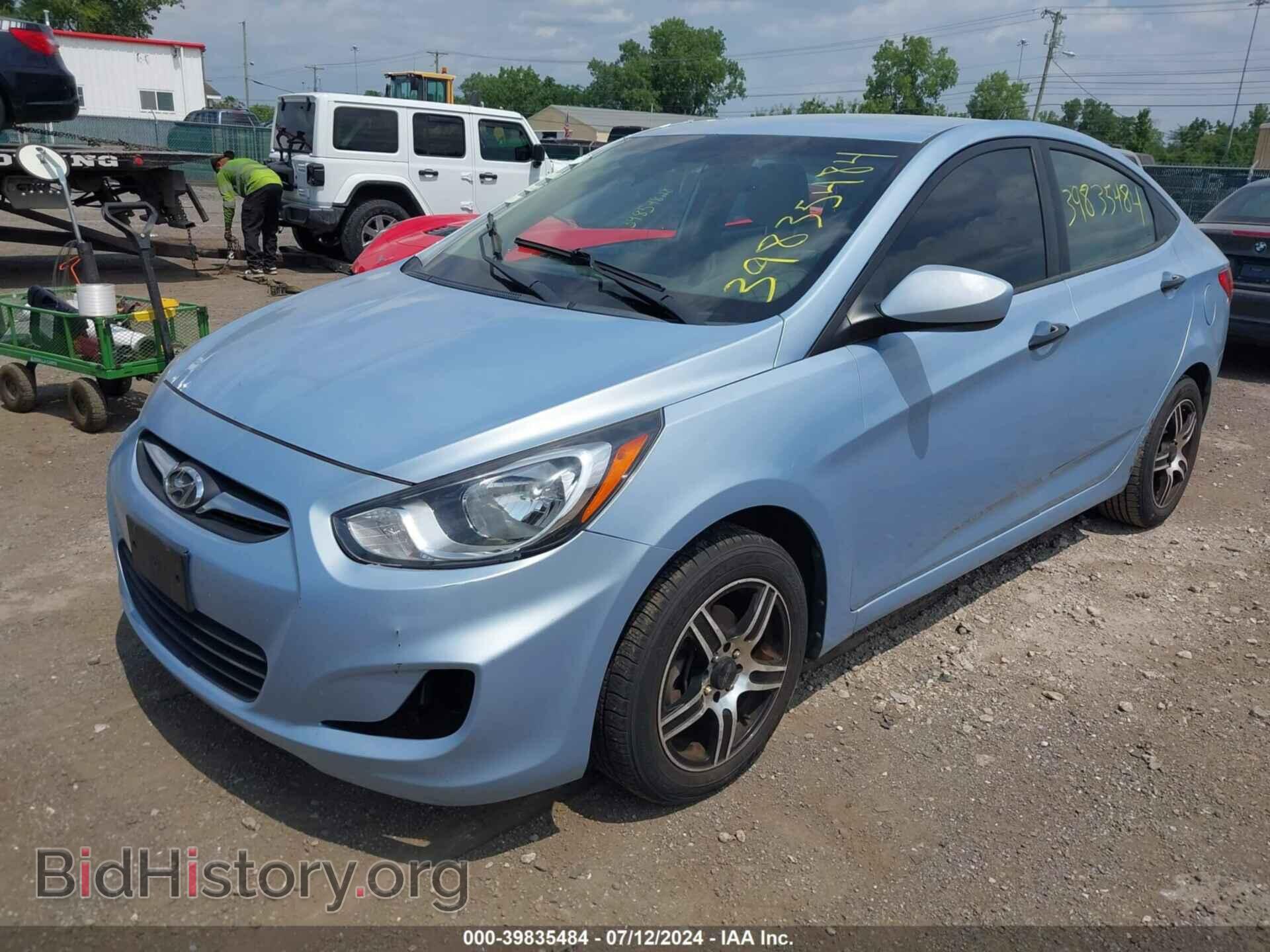 2012 HYUNDAI ACCENT - VIN: KMHCT4AE3CU045240 - Фото 2
