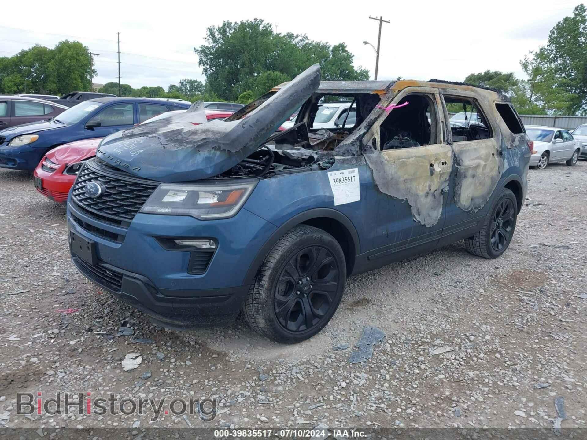 2019 FORD EXPLORER - VIN: 1FM5K8GT7KGB52524 - Фото 2