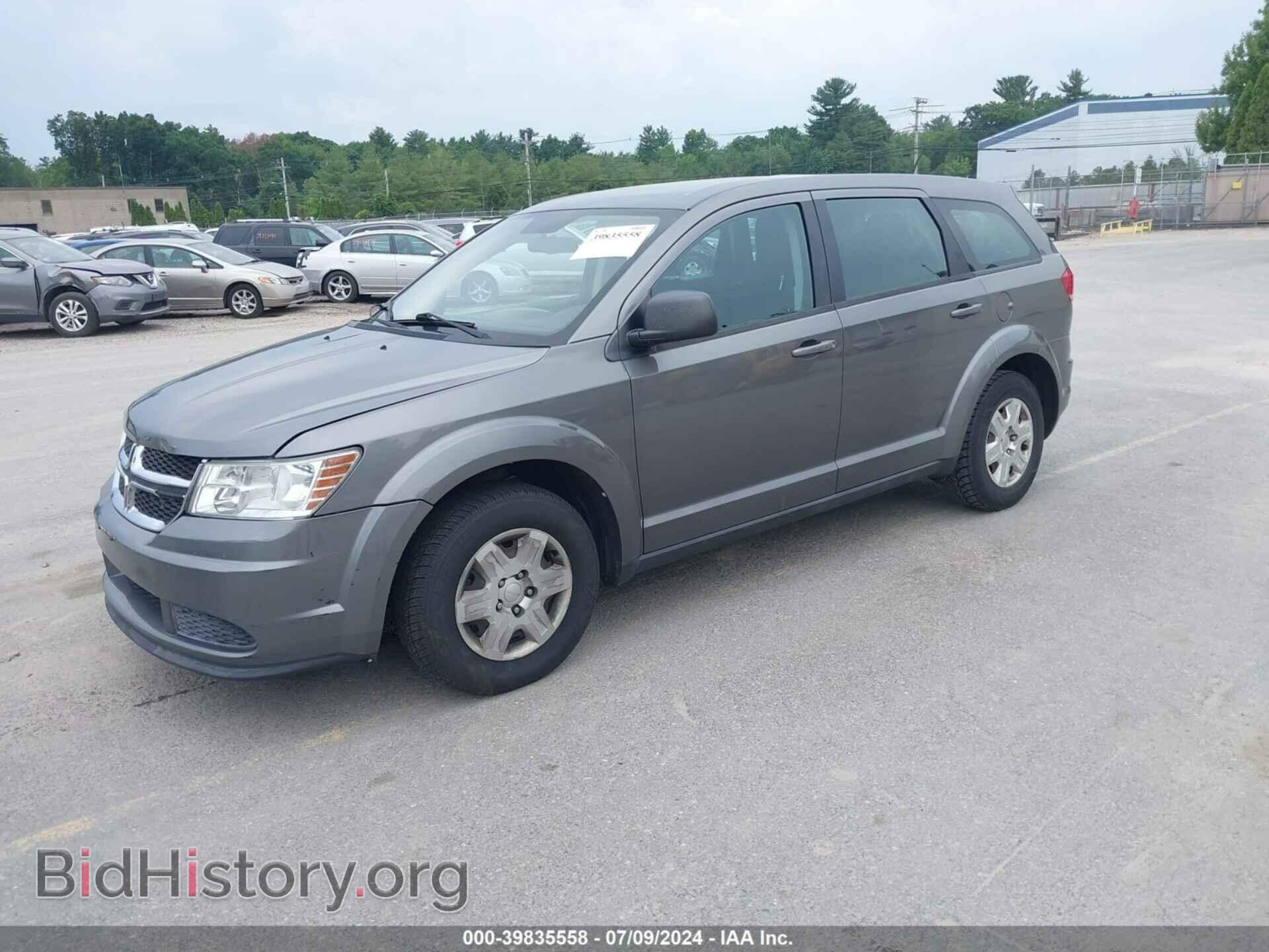 2012 DODGE JOURNEY - VIN: 3C4PDCAB1CT296674 - Фото 2
