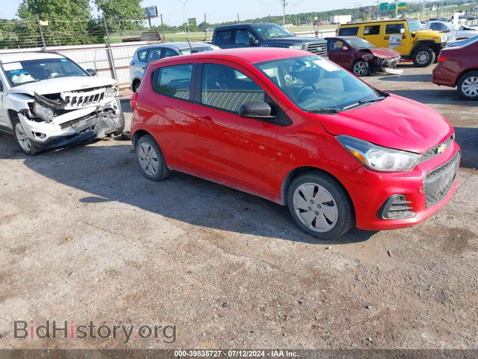 Фотография KL8CB6SA8HC769025 - CHEVROLET SPARK 2017