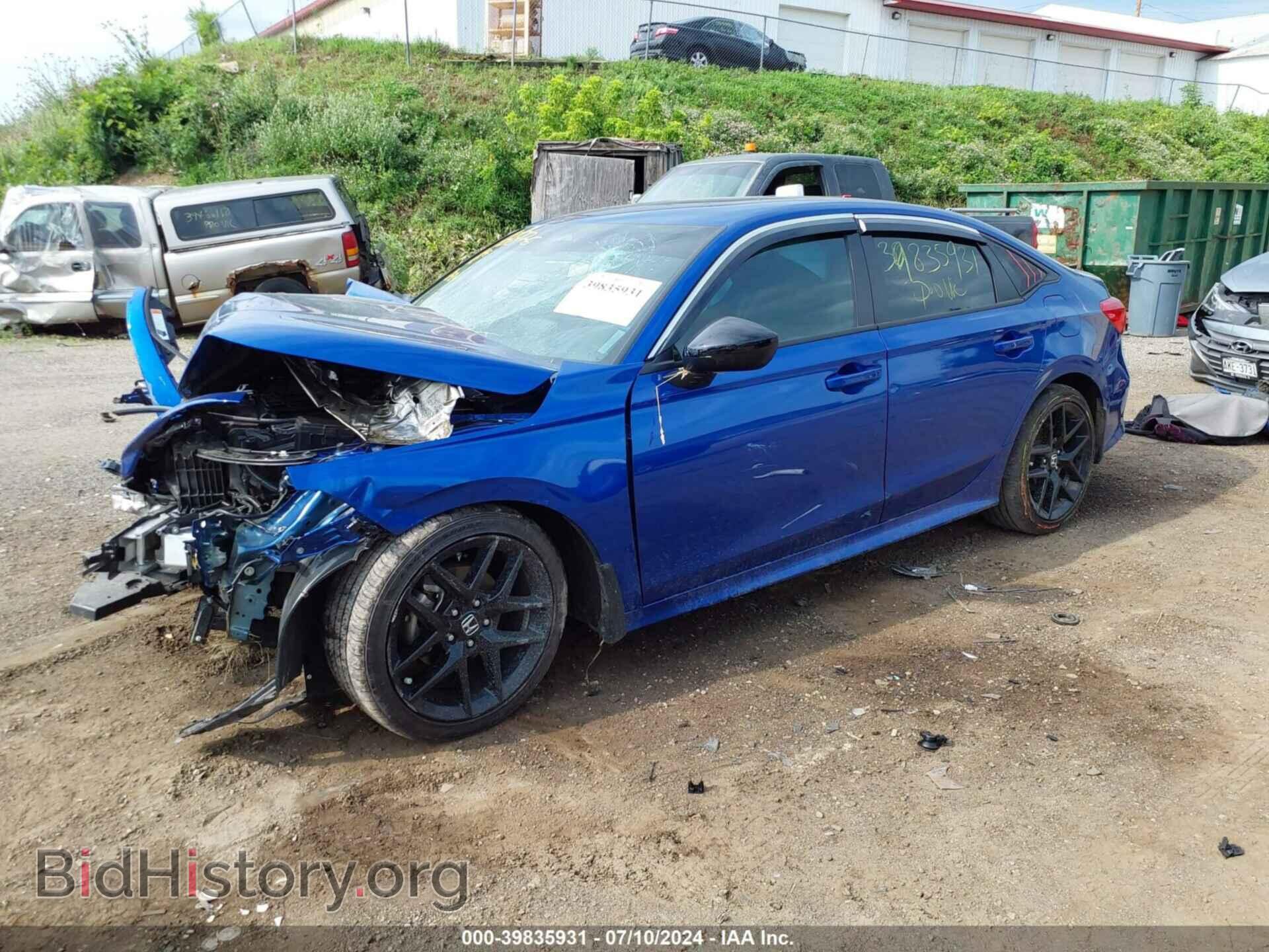 2023 HONDA CIVIC - VIN: 2HGFE2F53PH541917 - Фото 2