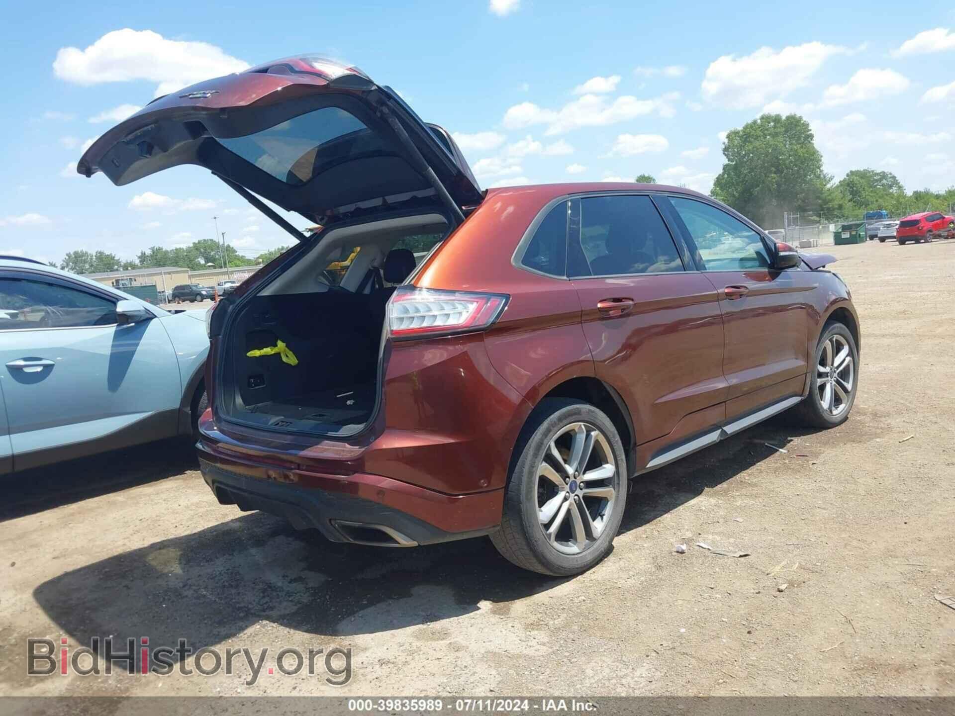 2015 FORD EDGE - VIN: 2FMTK4AP8FBC28129 - Фото 4