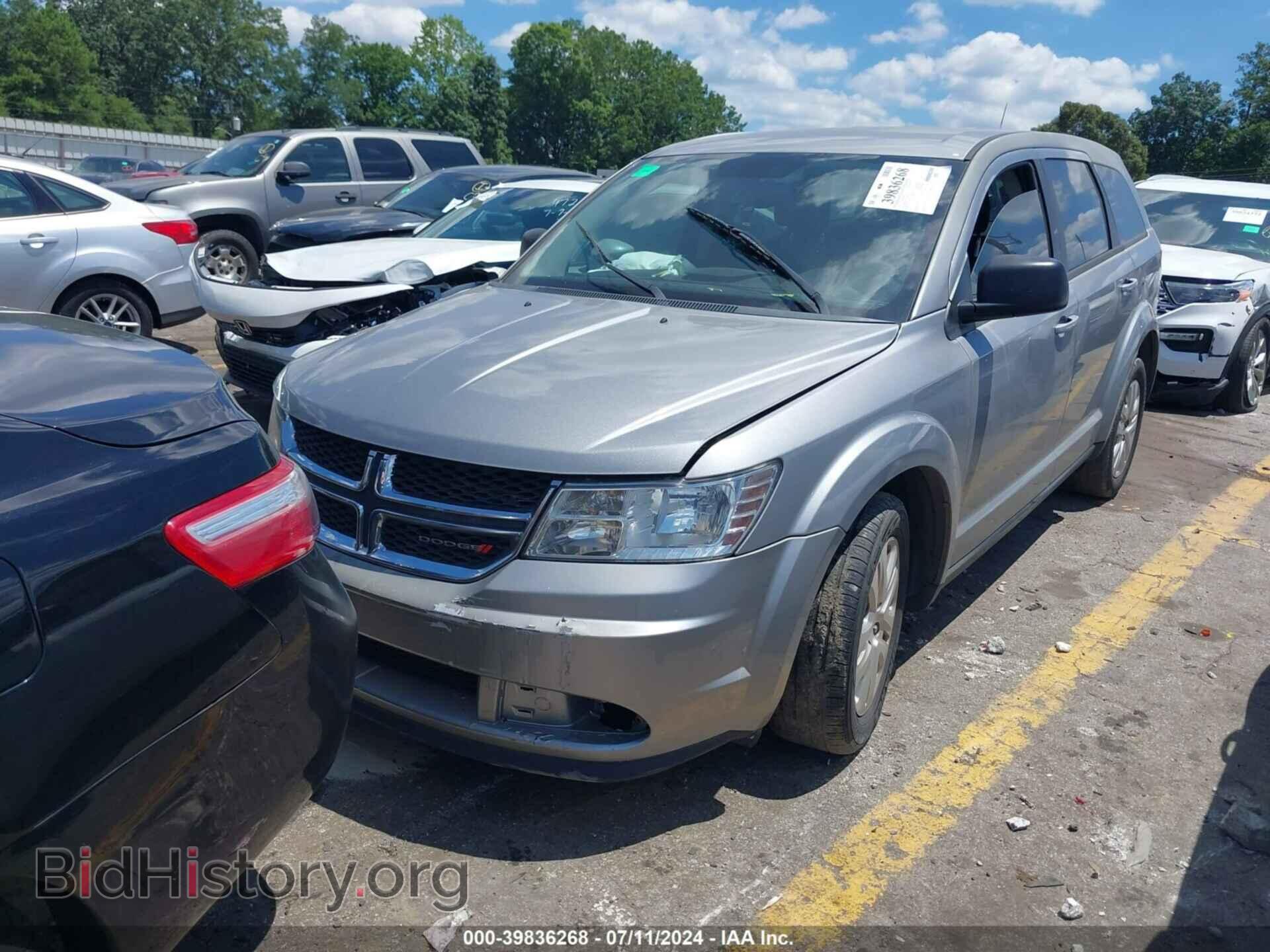 2015 DODGE JOURNEY - VIN: 3C4PDCAB7FT747093 - Фото 2