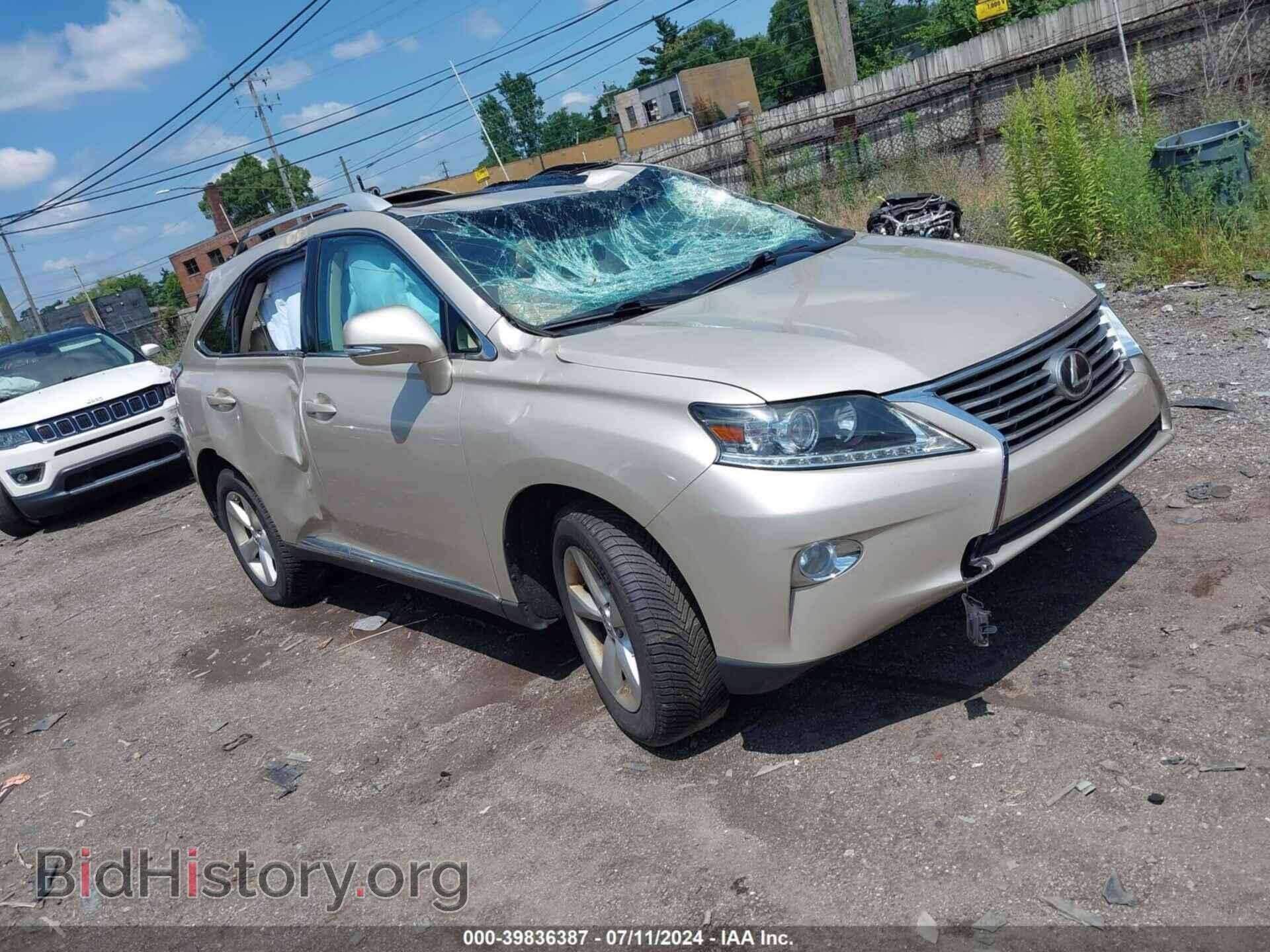 Фотография 2T2BK1BA7FC334082 - LEXUS RX 350 2015