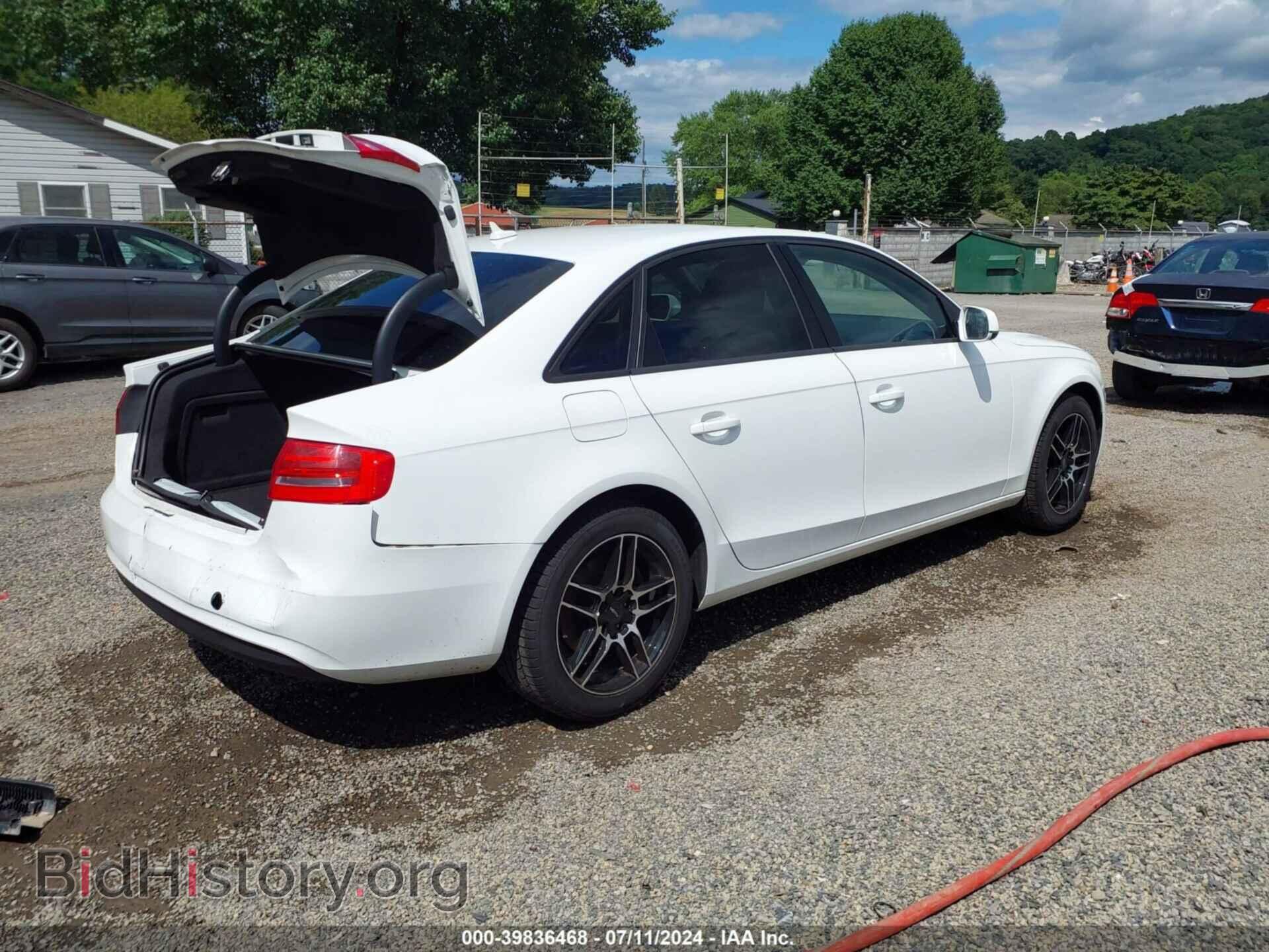 2014 AUDI A4 - VIN: WAUBFAFL4EN010391 - Фото 4