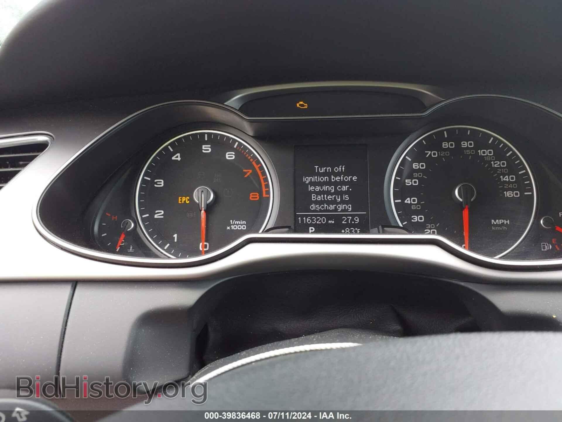 2014 AUDI A4 - VIN: WAUBFAFL4EN010391 - Фото 7