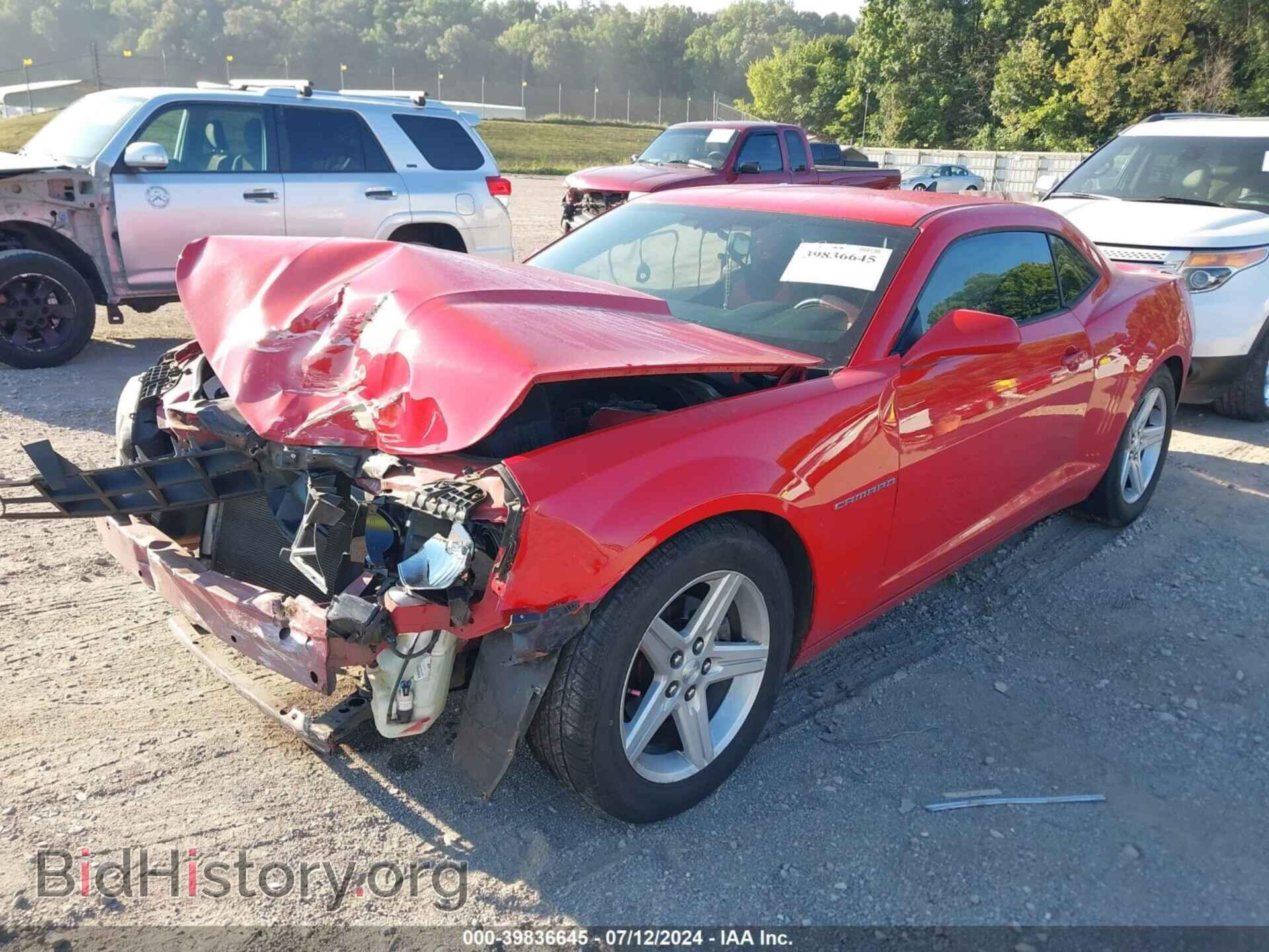 2012 CHEVROLET CAMARO - VIN: 2G1FB1E34C9197190 - Фото 2