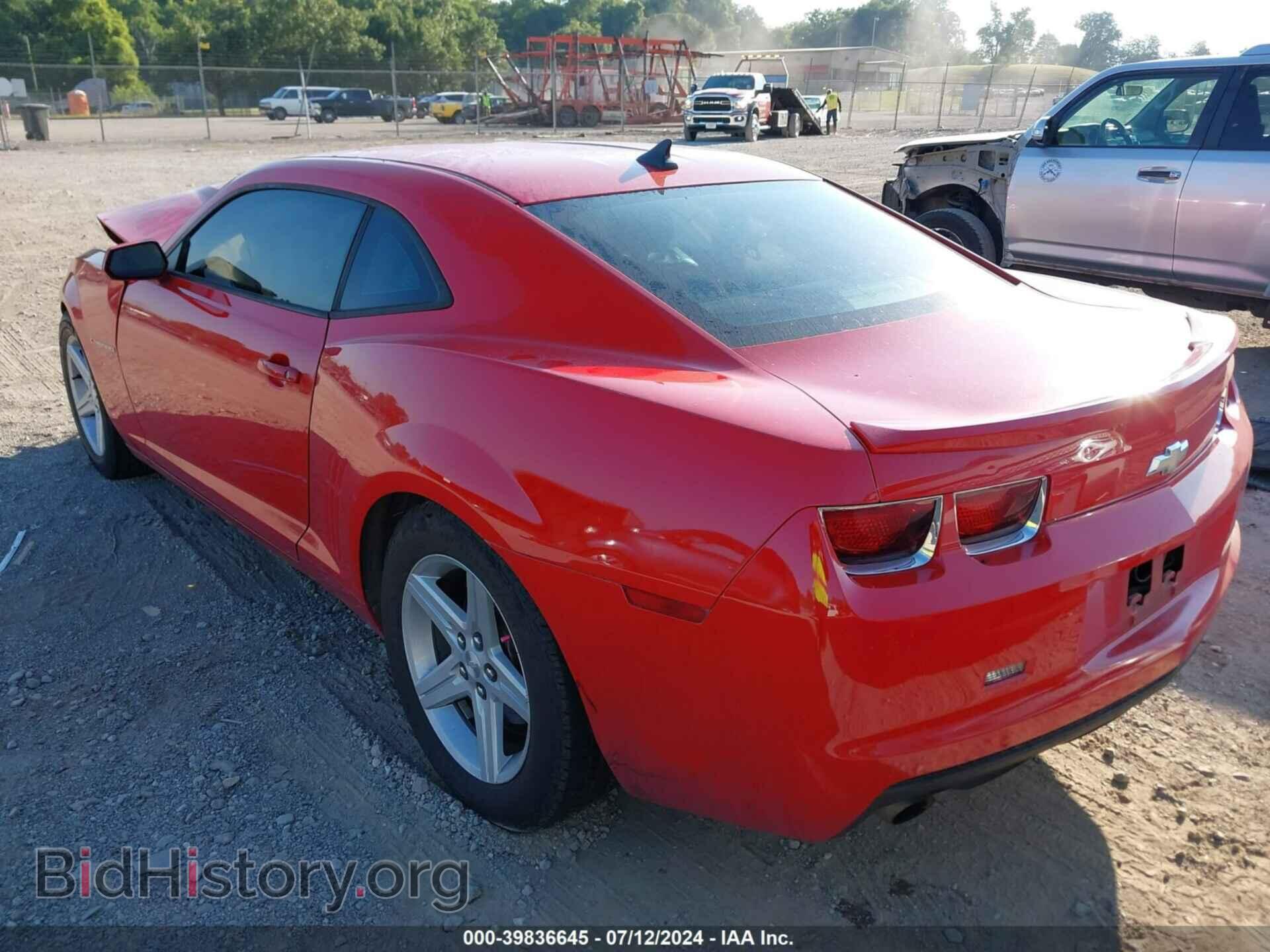 2012 CHEVROLET CAMARO - VIN: 2G1FB1E34C9197190 - Фото 3