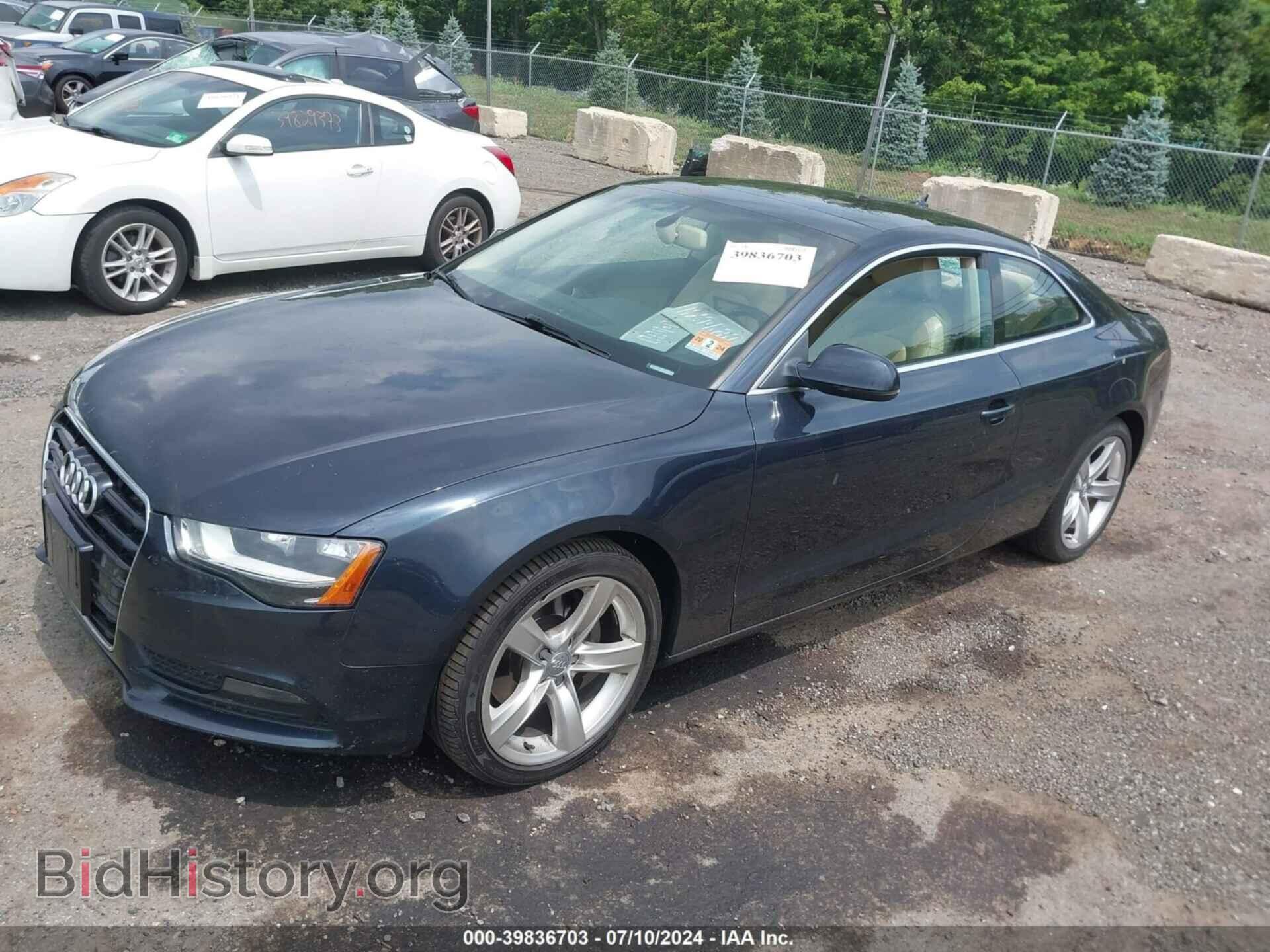 2013 AUDI A5 - VIN: WAUCFAFR9DA064199 - Фото 2